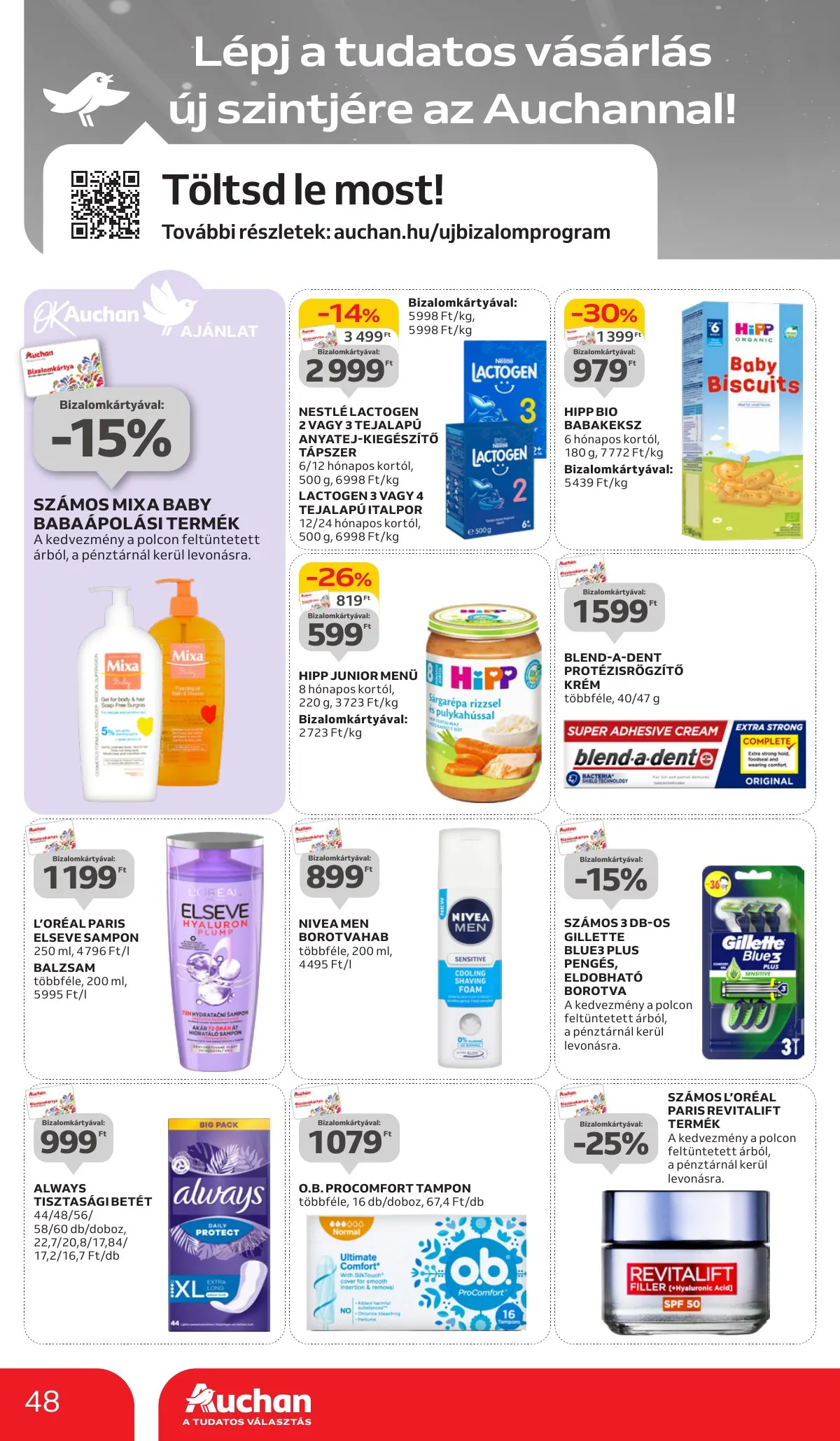 Auchan akciós újság Hipermarket 11.14–11.20 – 48. oldal