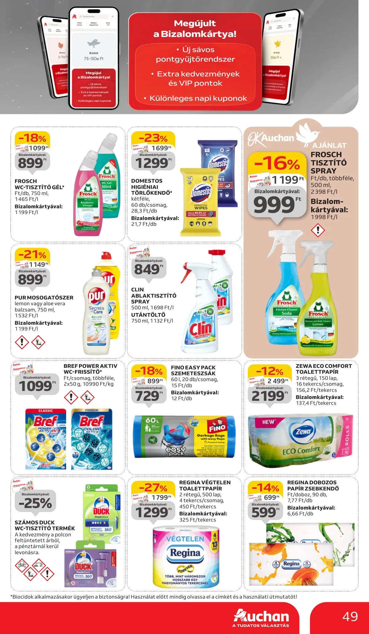 Auchan akciós újság Hipermarket 11.14–11.20 – 49. oldal