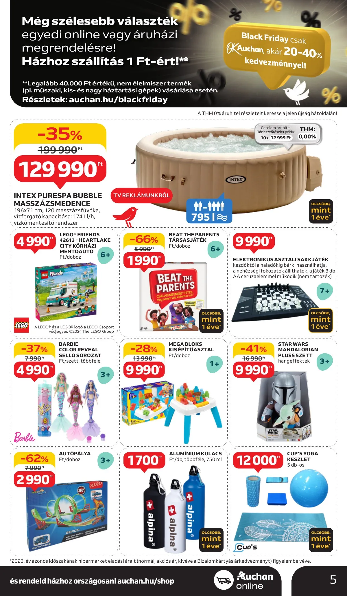 Auchan akciós újság Hipermarket 11.14–11.20 – 5. oldal