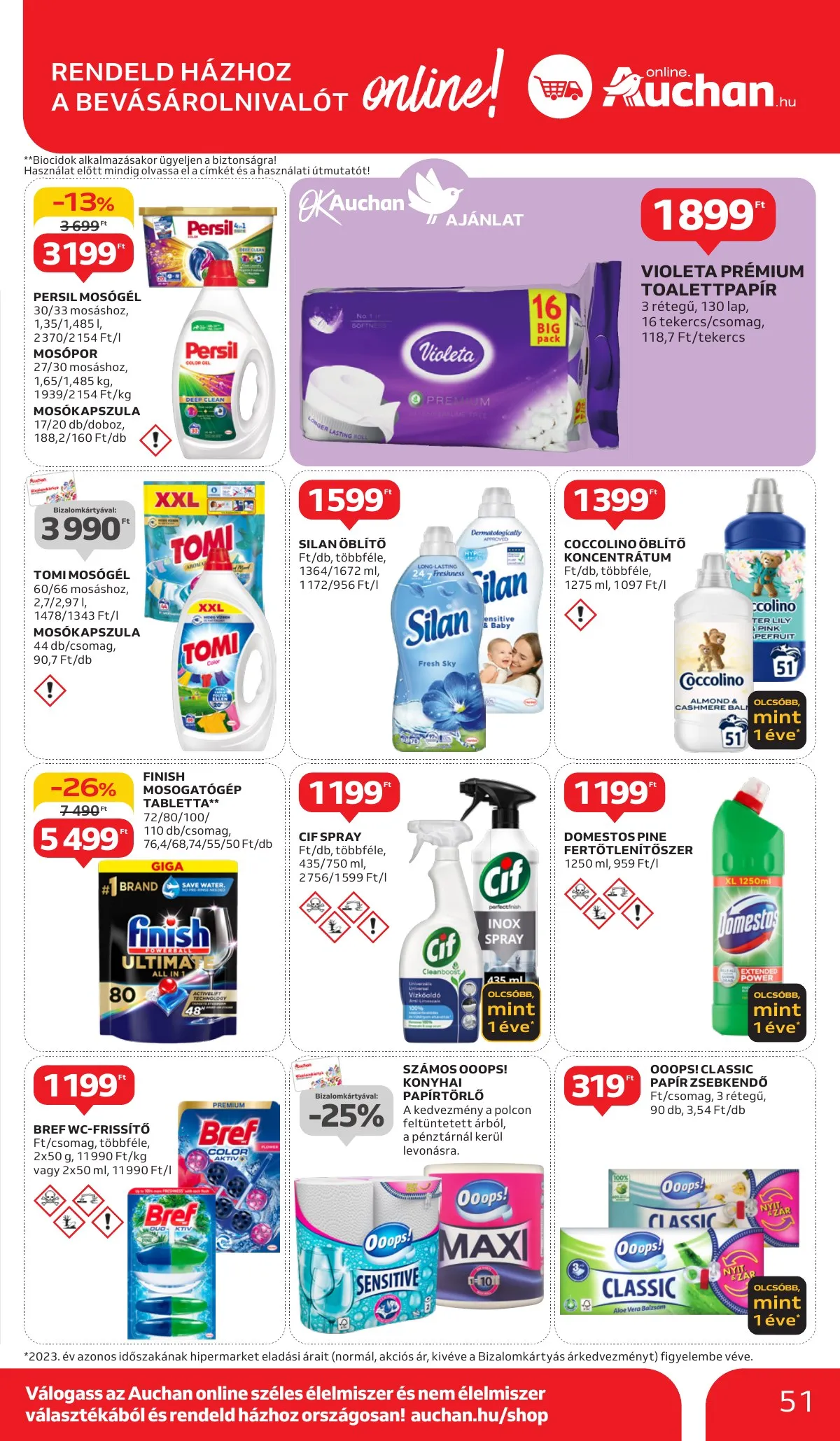 Auchan akciós újság Hipermarket 11.14–11.20 – 51. oldal
