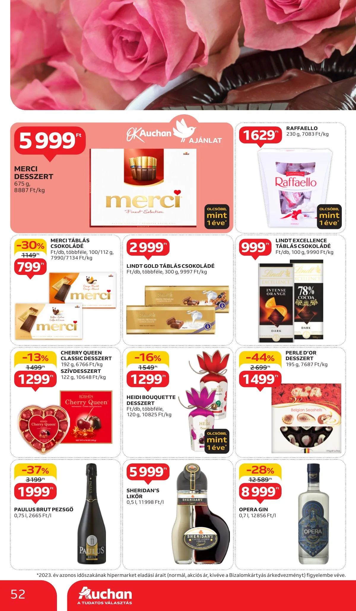 Auchan akciós újság Hipermarket 11.14–11.20 – 52. oldal