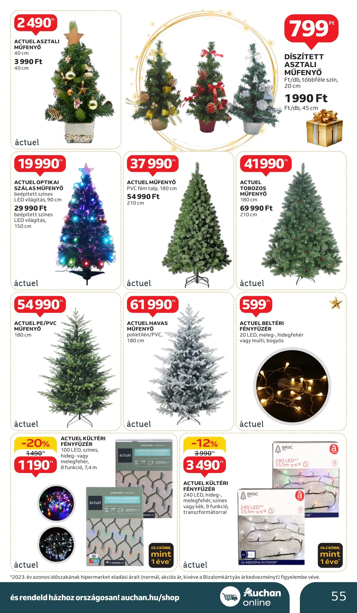 Auchan akciós újság Hipermarket 11.14–11.20 – 55. oldal
