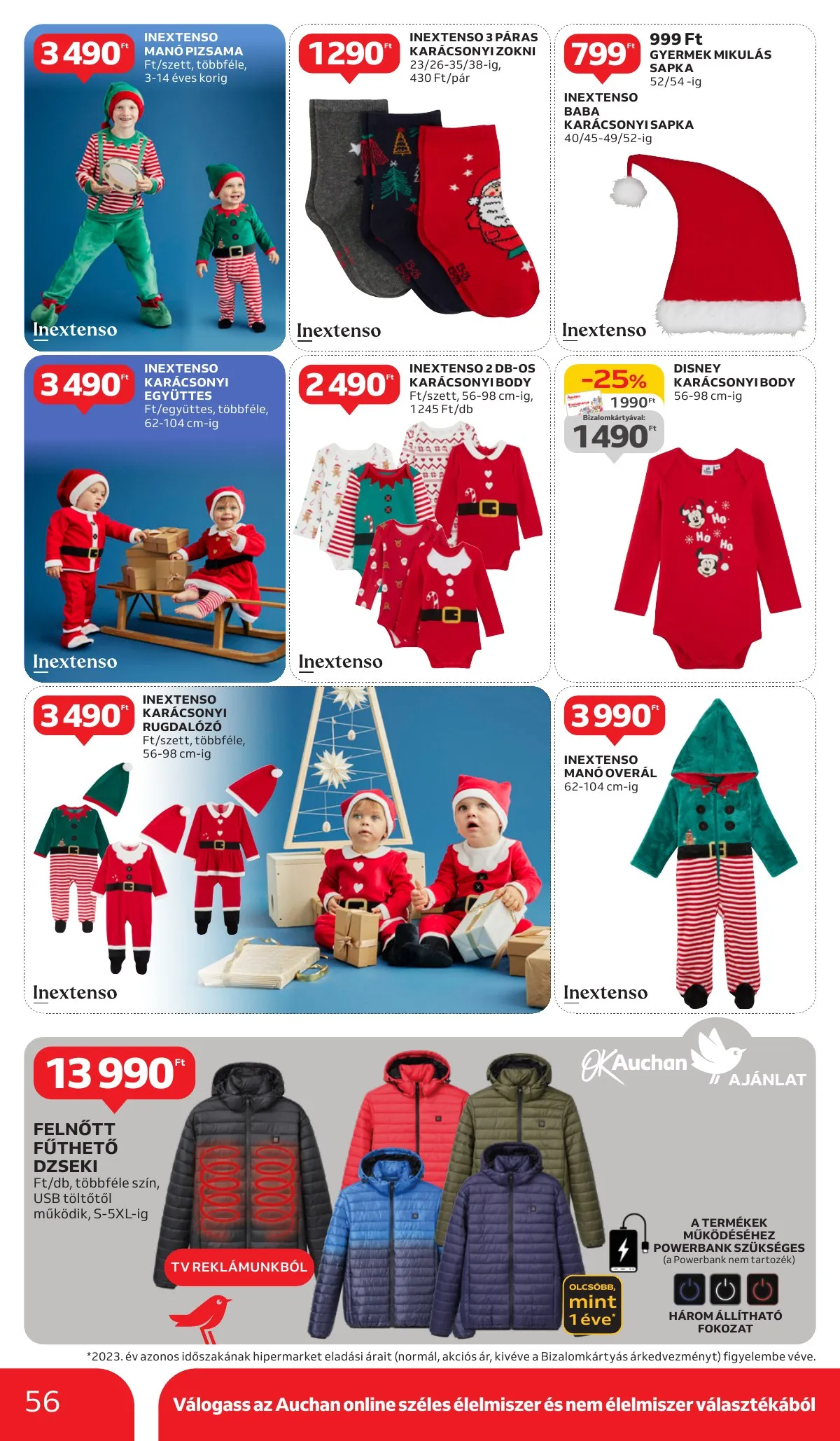 Auchan akciós újság Hipermarket 11.14–11.20 – 56. oldal