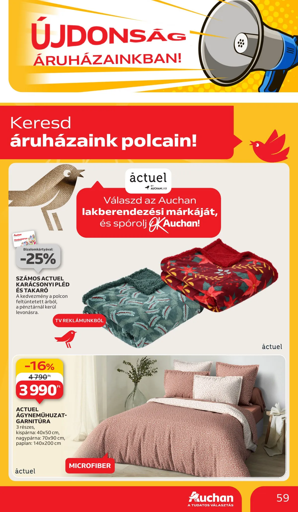 Auchan akciós újság Hipermarket 11.14–11.20 – 59. oldal