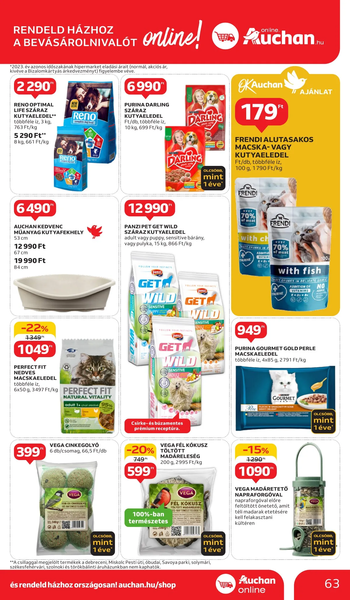 Auchan akciós újság Hipermarket 11.14–11.20 – 63. oldal