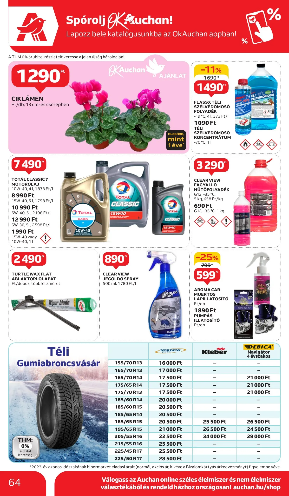 Auchan akciós újság Hipermarket 11.14–11.20 – 64. oldal