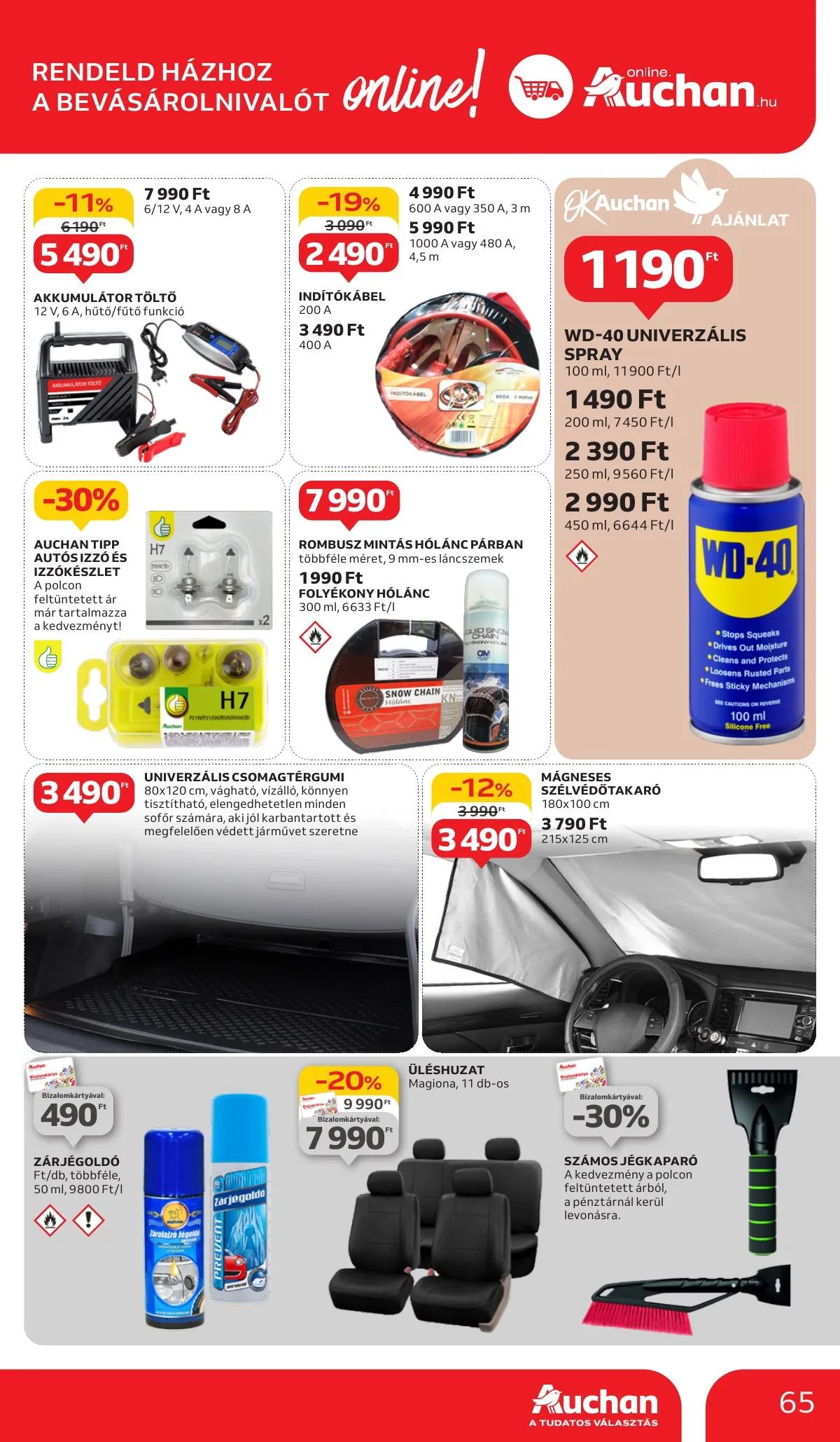 Auchan akciós újság Hipermarket 11.14–11.20 – 65. oldal