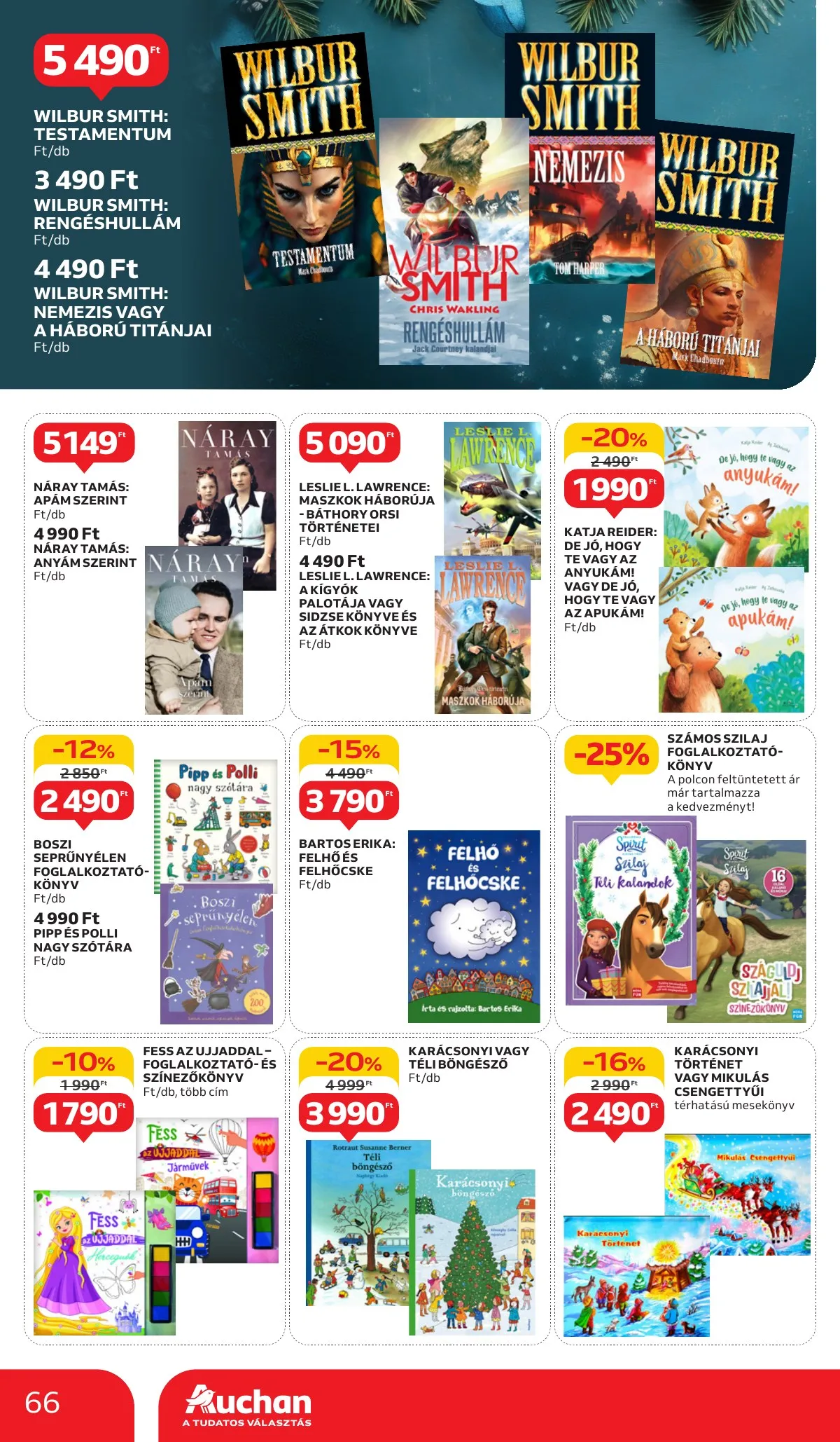 Auchan akciós újság Hipermarket 11.14–11.20 – 66. oldal