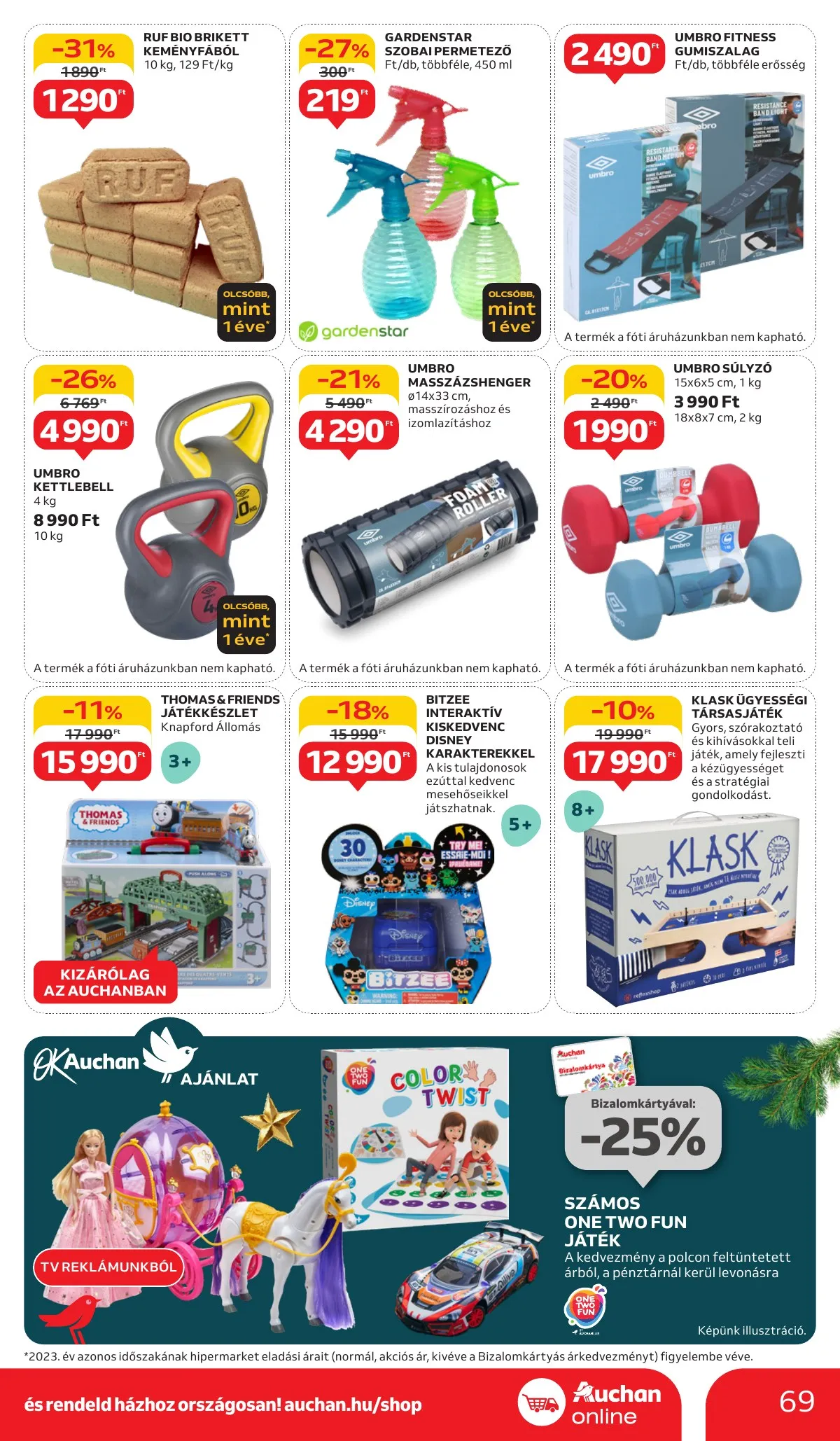Auchan akciós újság Hipermarket 11.14–11.20 – 69. oldal