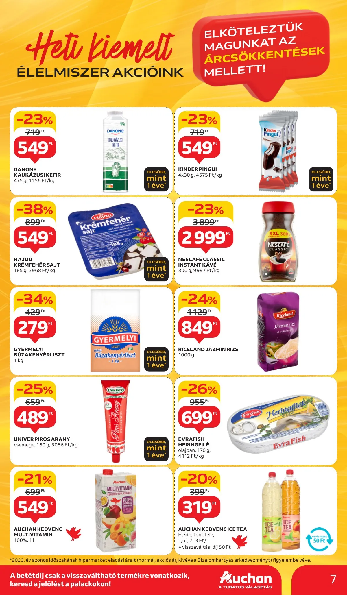 Auchan akciós újság Hipermarket 11.14–11.20 – 7. oldal