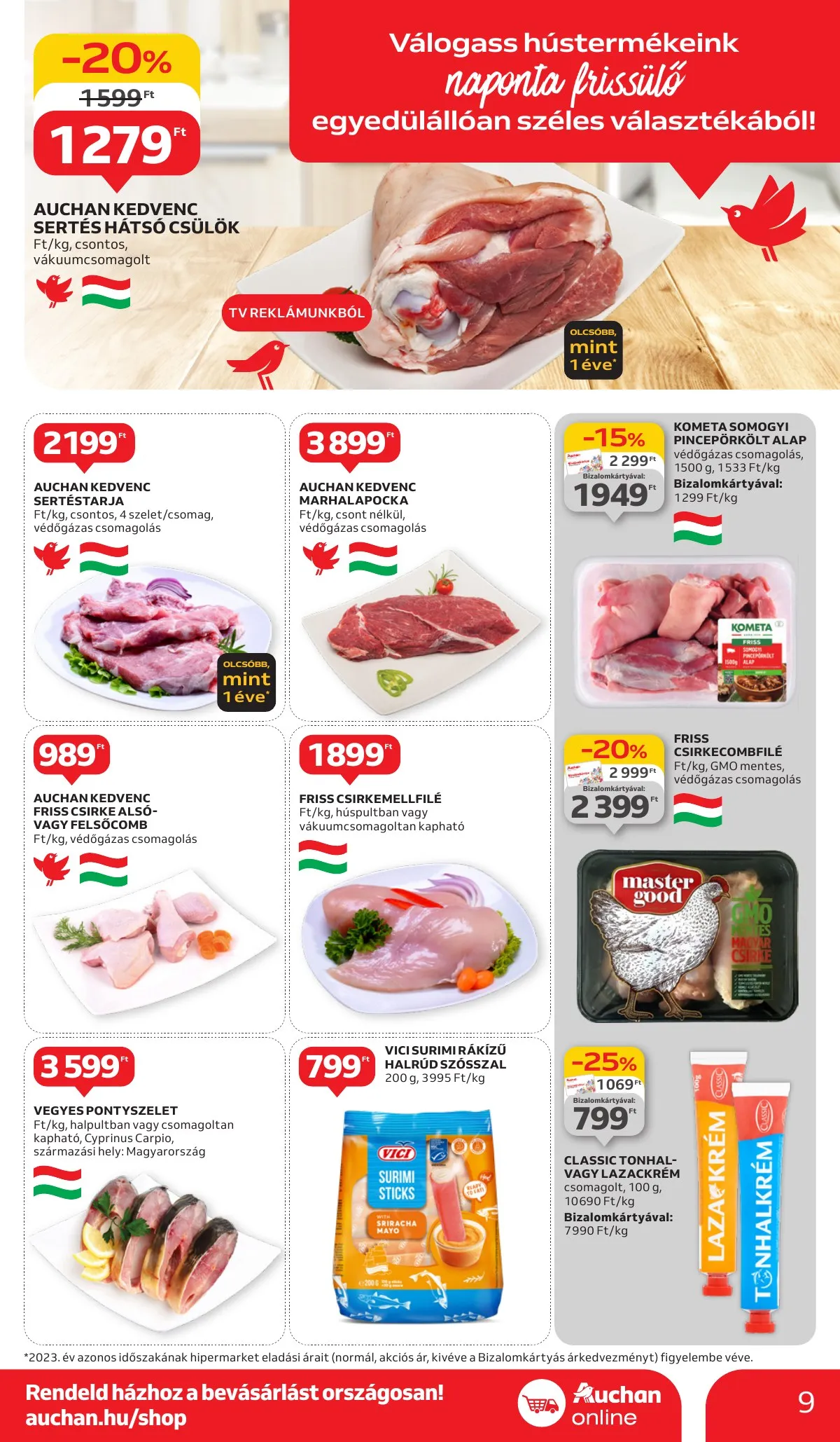 Auchan akciós újság Hipermarket 11.14–11.20 – 9. oldal