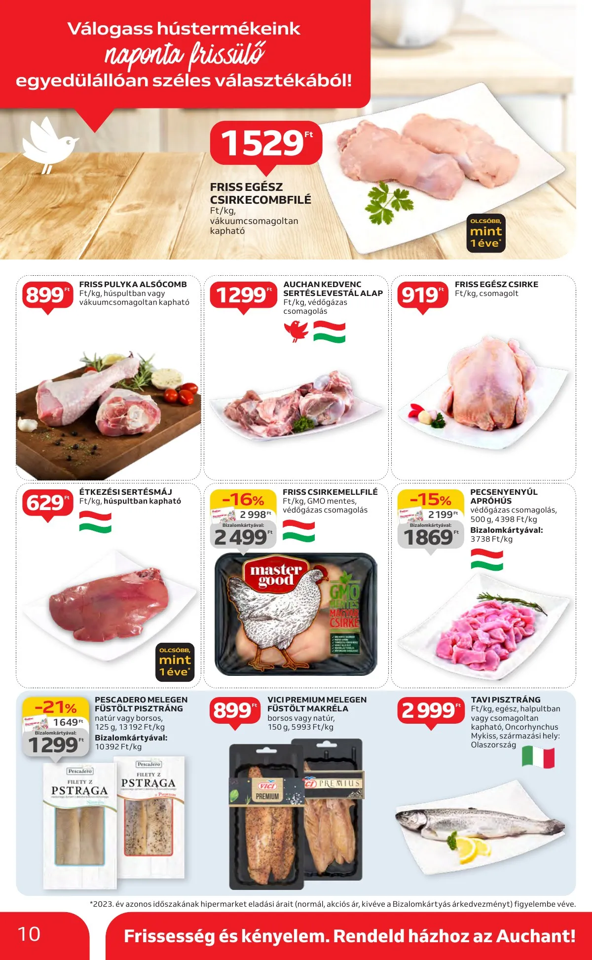 Auchan akciós újság Hipermarket 11.21–11.27 – 10. oldal