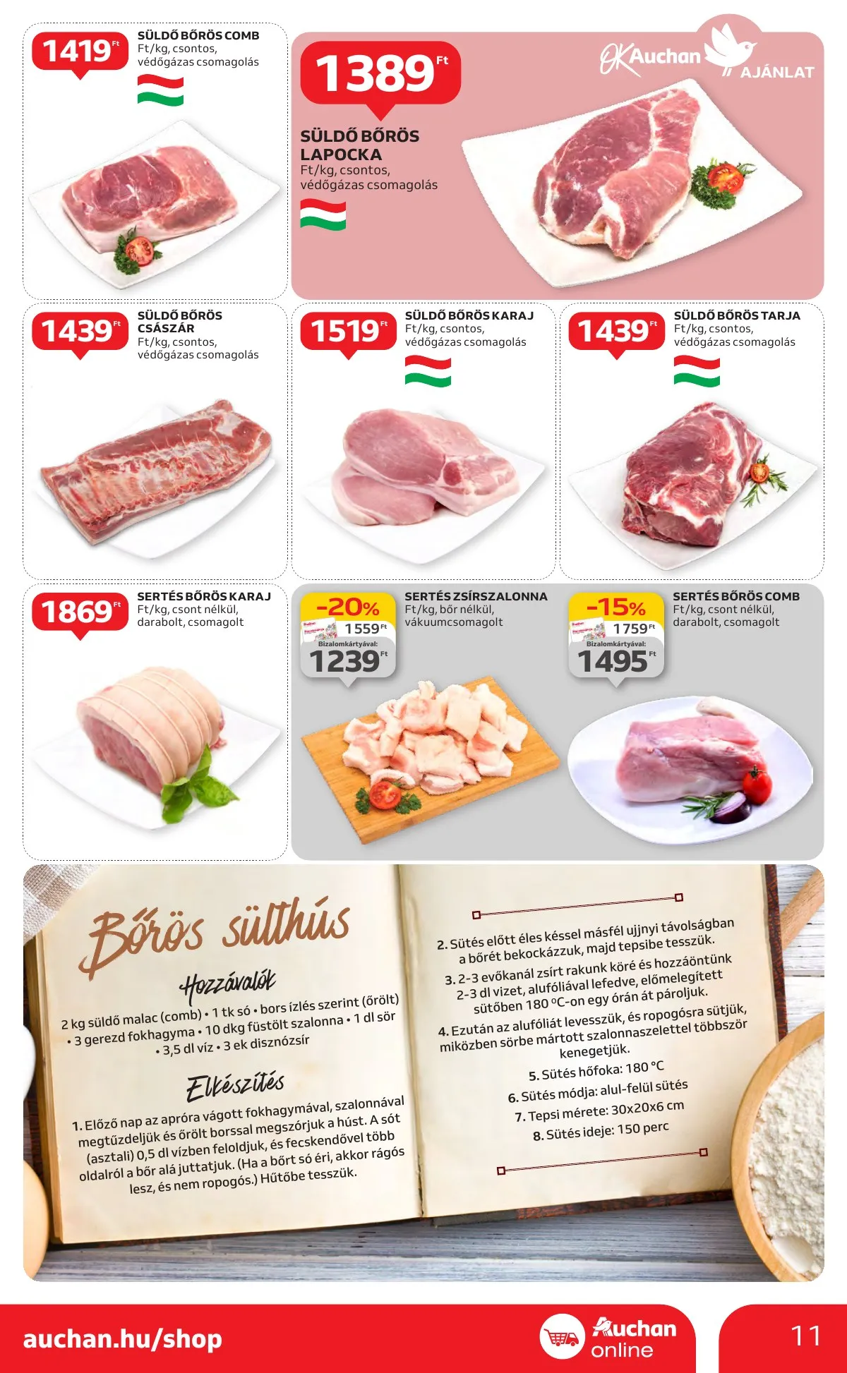 Auchan akciós újság Hipermarket 11.21–11.27 – 11. oldal
