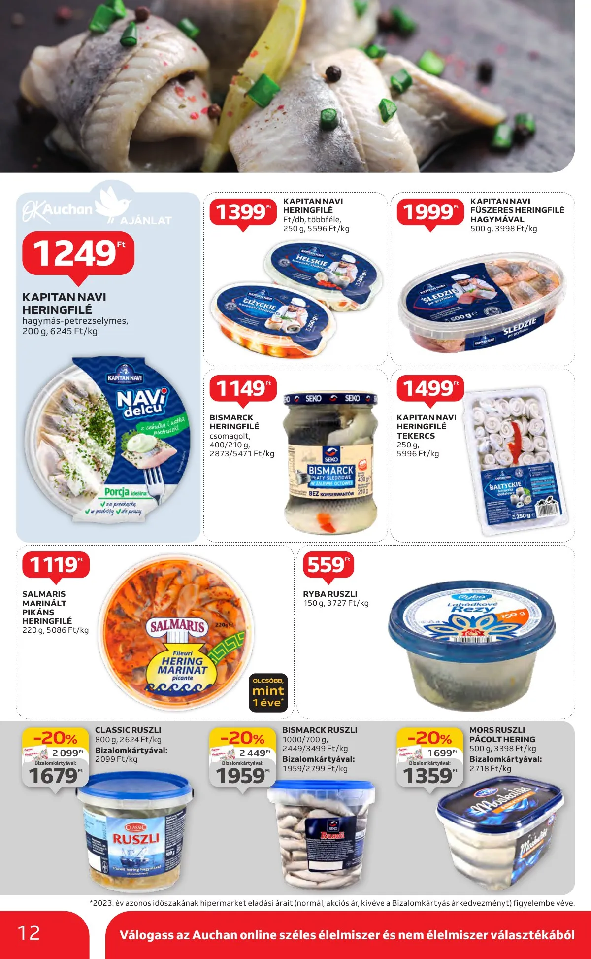 Auchan akciós újság Hipermarket 11.21–11.27 – 12. oldal