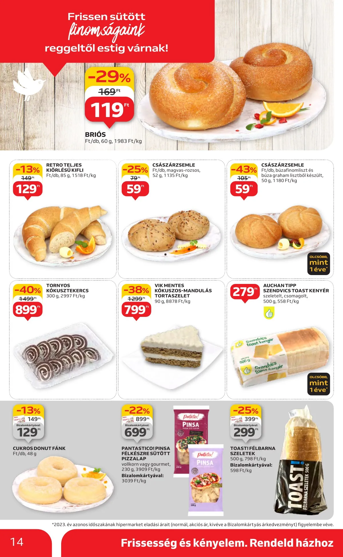 Auchan akciós újság Hipermarket 11.21–11.27 – 14. oldal
