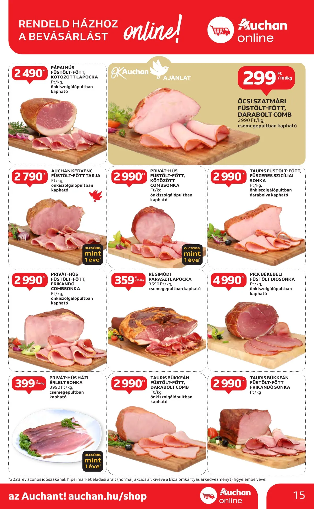 Auchan akciós újság Hipermarket 11.21–11.27 – 15. oldal