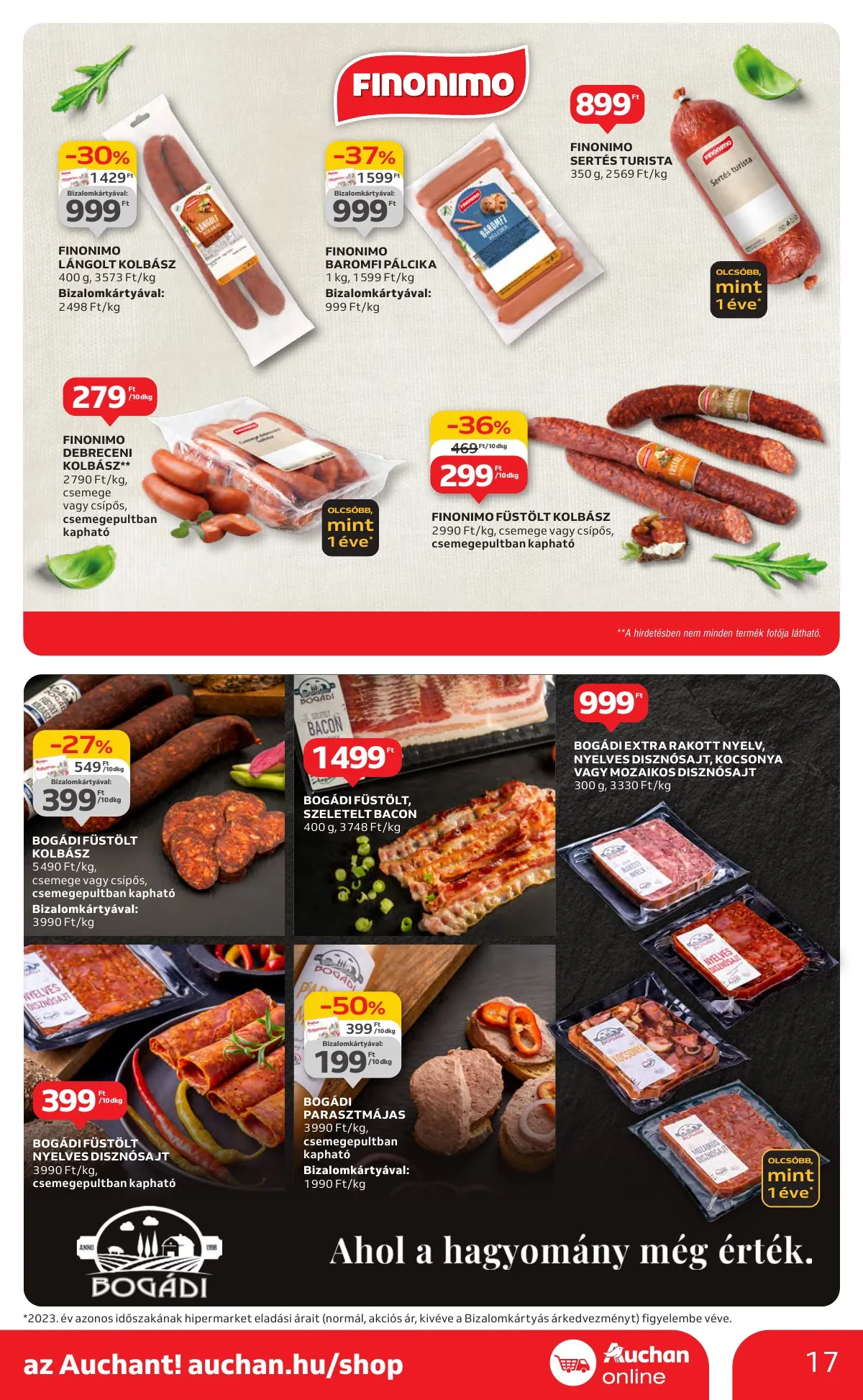Auchan akciós újság Hipermarket 11.21–11.27 – 17. oldal