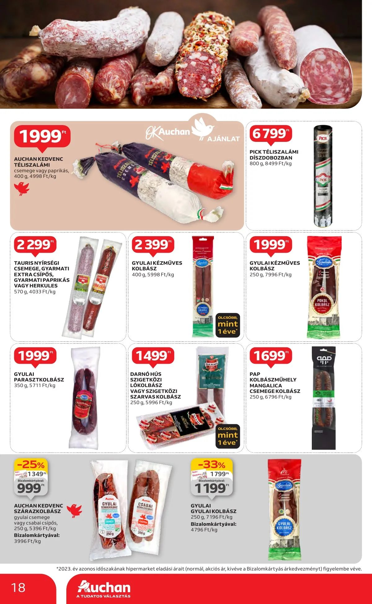 Auchan akciós újság Hipermarket 11.21–11.27 – 18. oldal