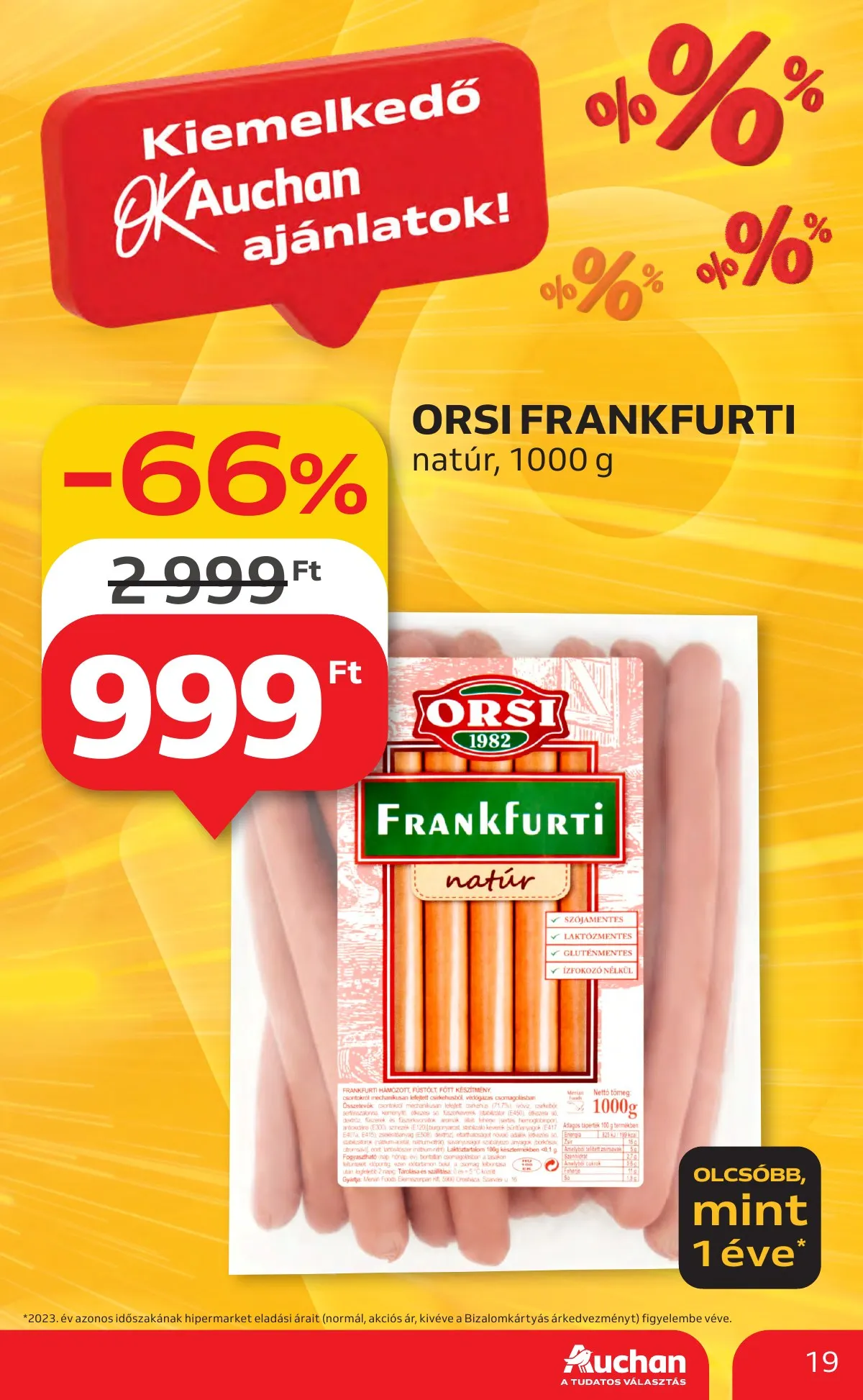 Auchan akciós újság Hipermarket 11.21–11.27 – 19. oldal