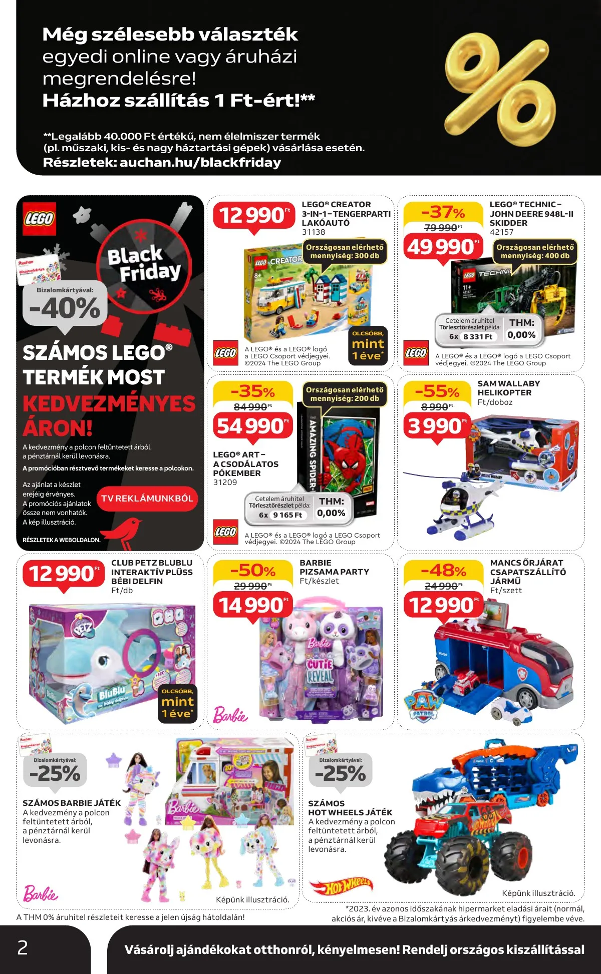 Auchan akciós újság Hipermarket 11.21–11.27 – 2. oldal