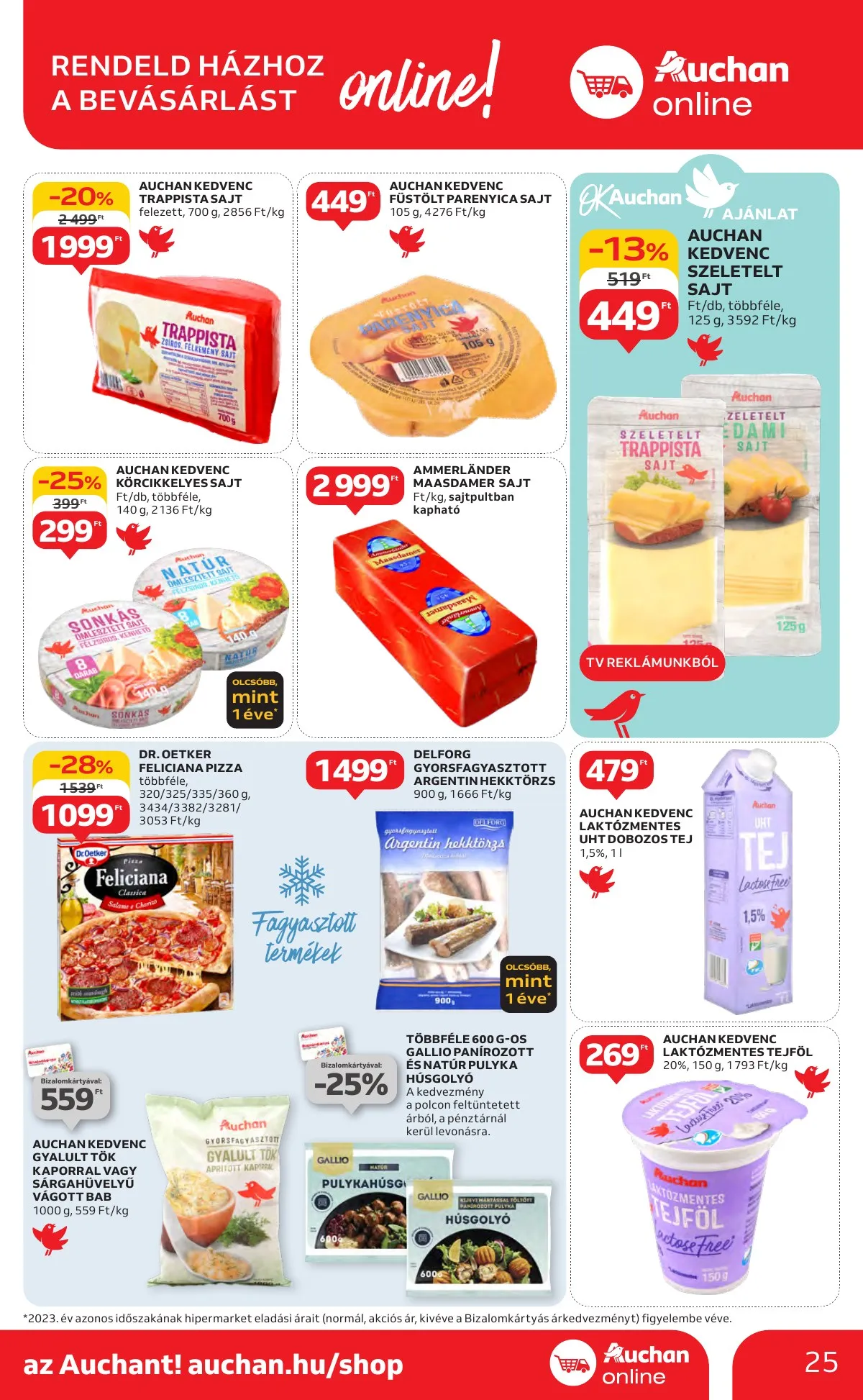 Auchan akciós újság Hipermarket 11.21–11.27 – 25. oldal