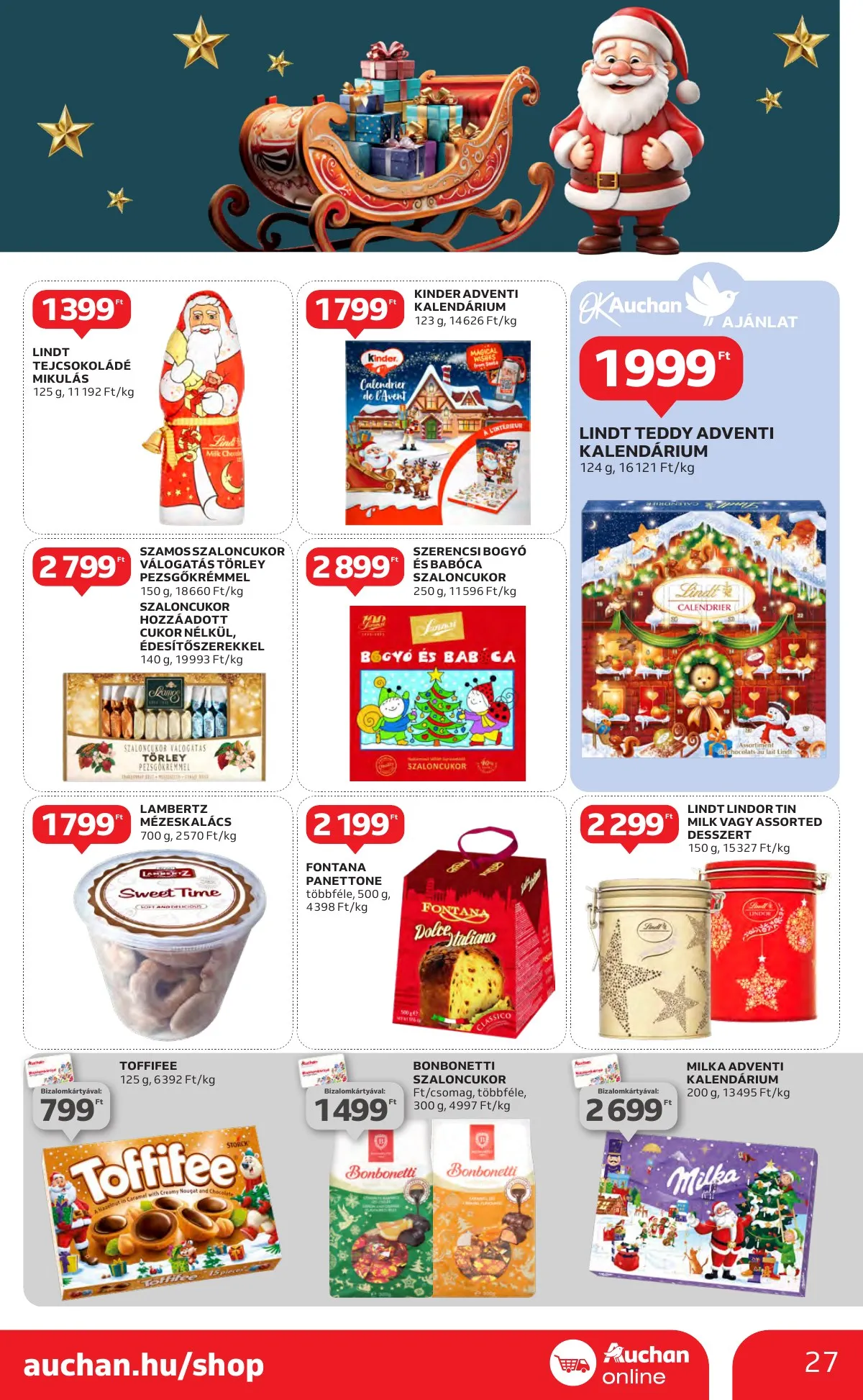 Auchan akciós újság Hipermarket 11.21–11.27 – 27. oldal