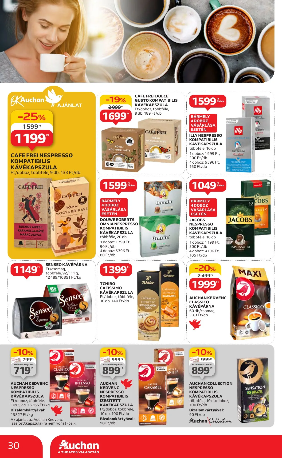 Auchan akciós újság Hipermarket 11.21–11.27 – 30. oldal