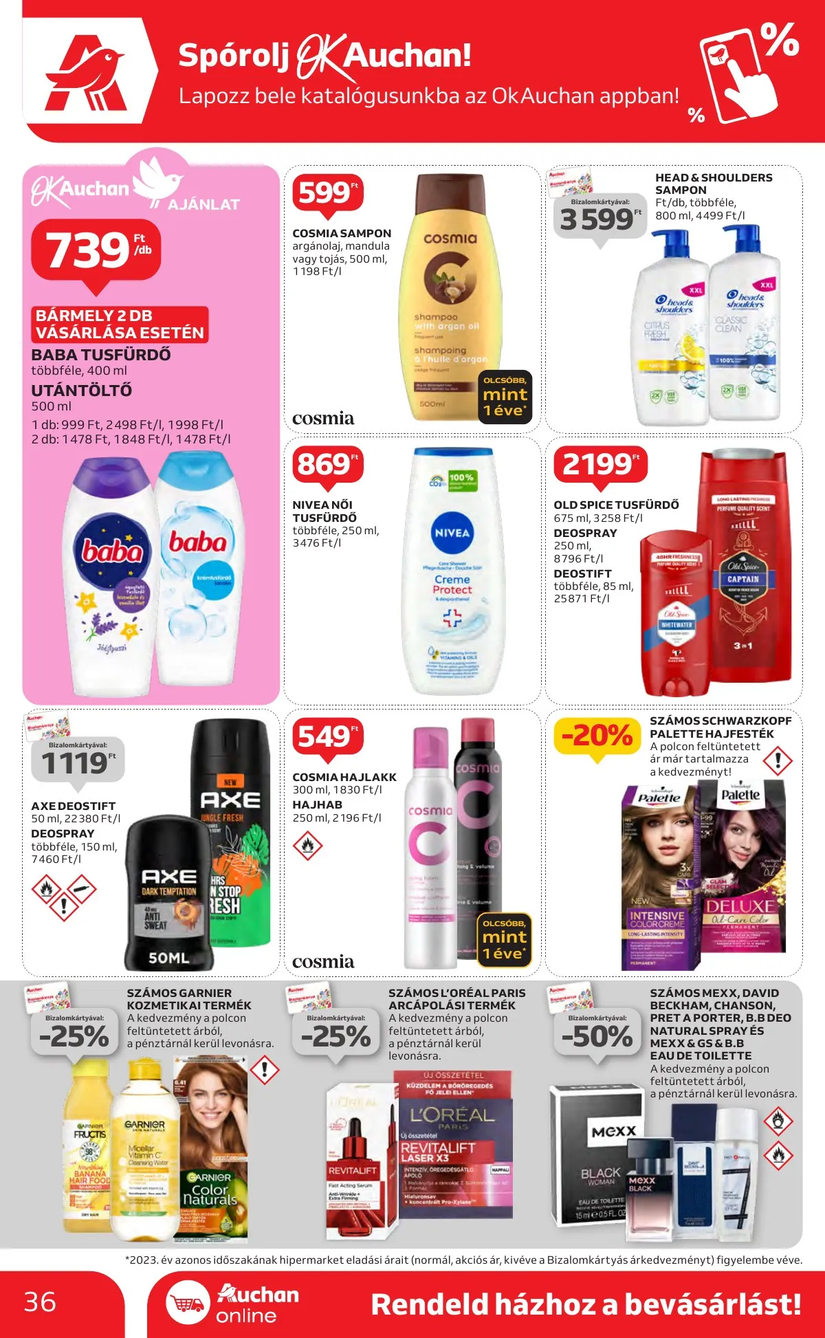 Auchan akciós újság Hipermarket 11.21–11.27 – 36. oldal