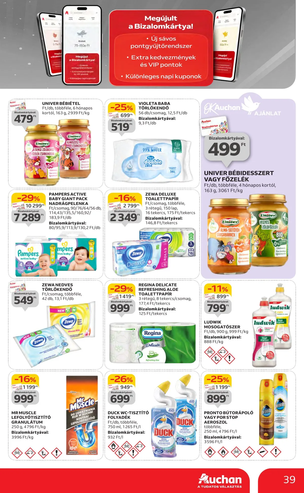 Auchan akciós újság Hipermarket 11.21–11.27 – 39. oldal