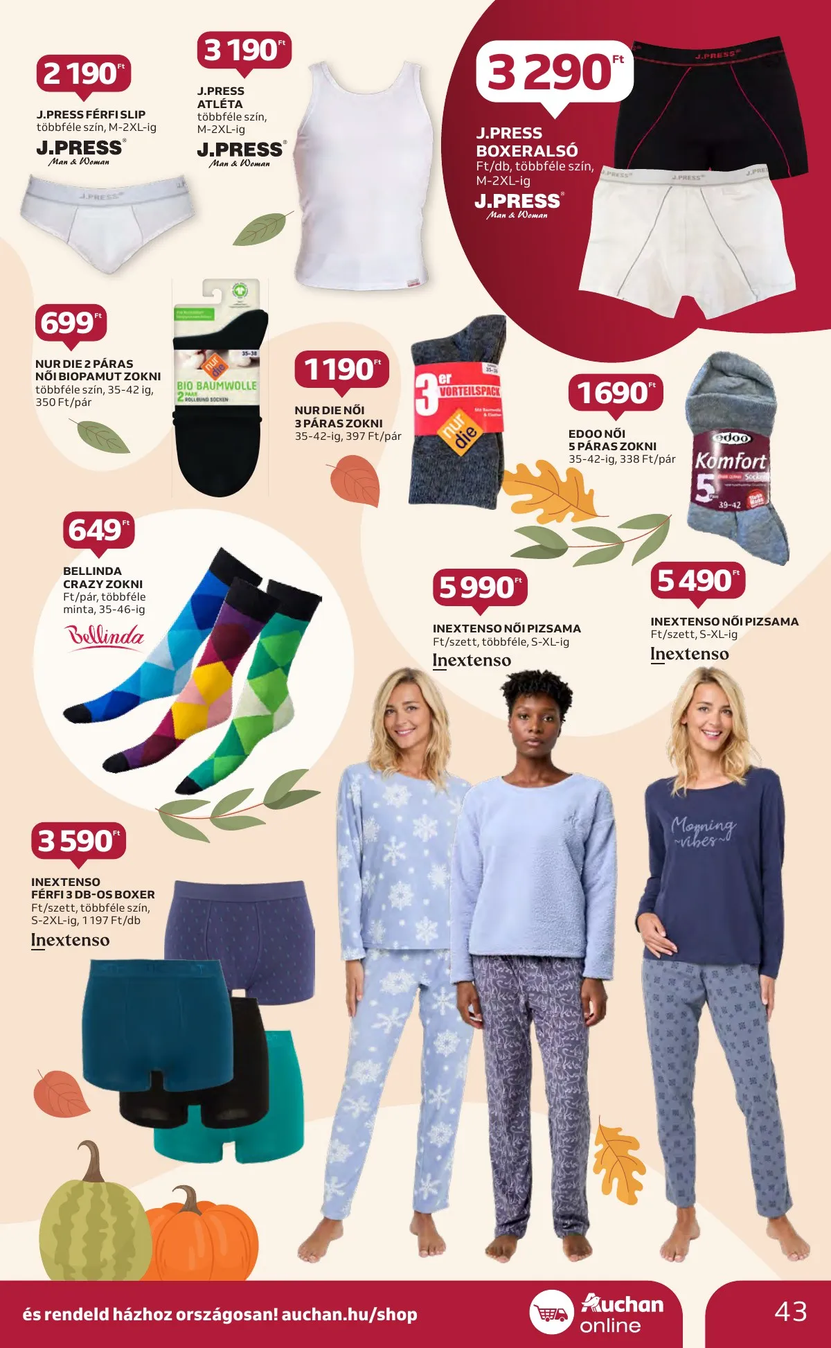 Auchan akciós újság Hipermarket 11.21–11.27 – 43. oldal