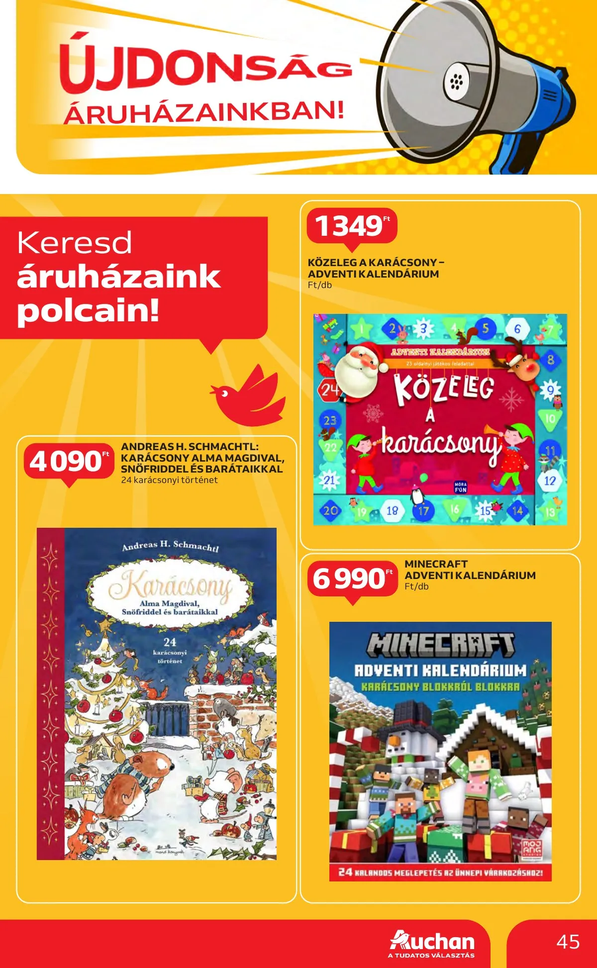 Auchan akciós újság Hipermarket 11.21–11.27 – 45. oldal
