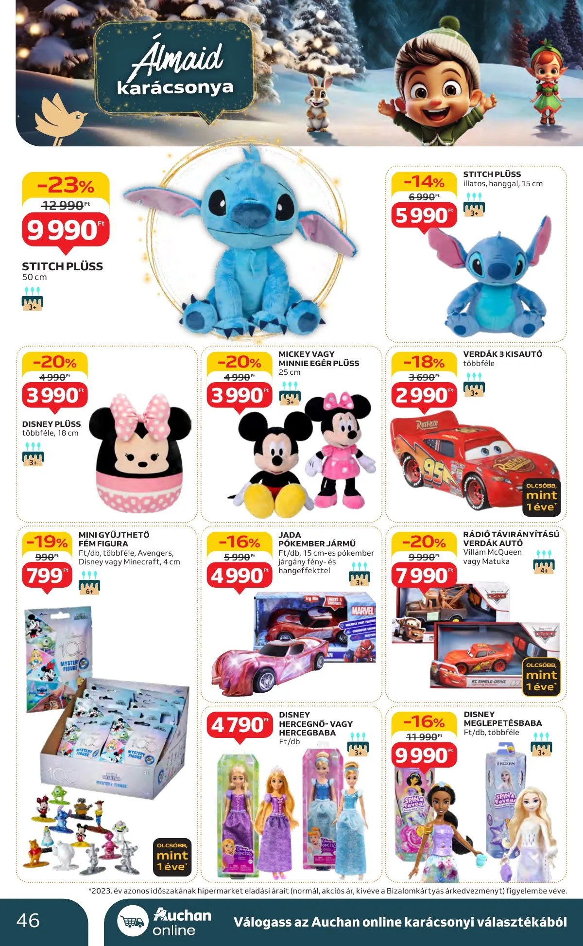 Auchan akciós újság Hipermarket 11.21–11.27 – 46. oldal
