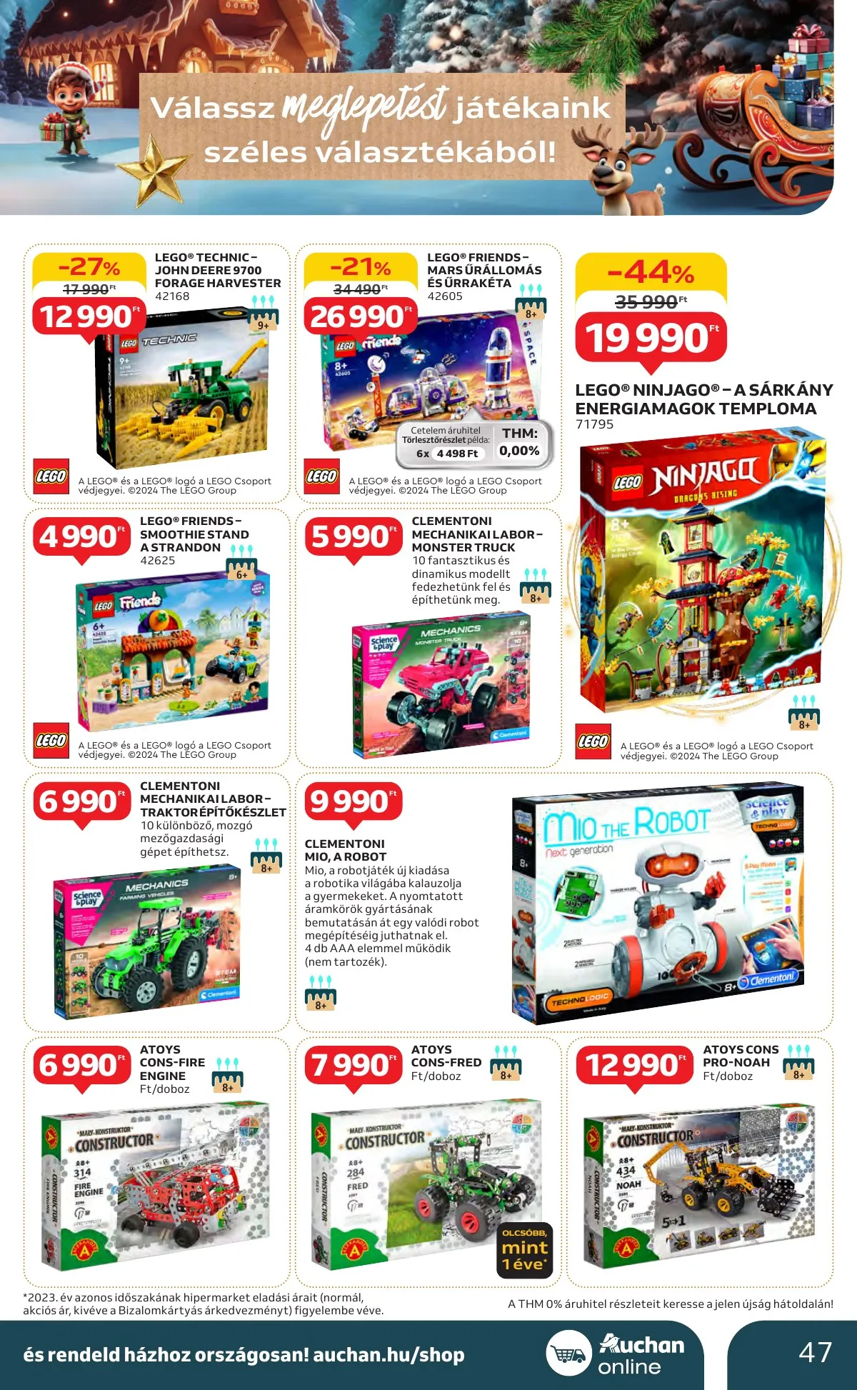 Auchan akciós újság Hipermarket 11.21–11.27 – 47. oldal