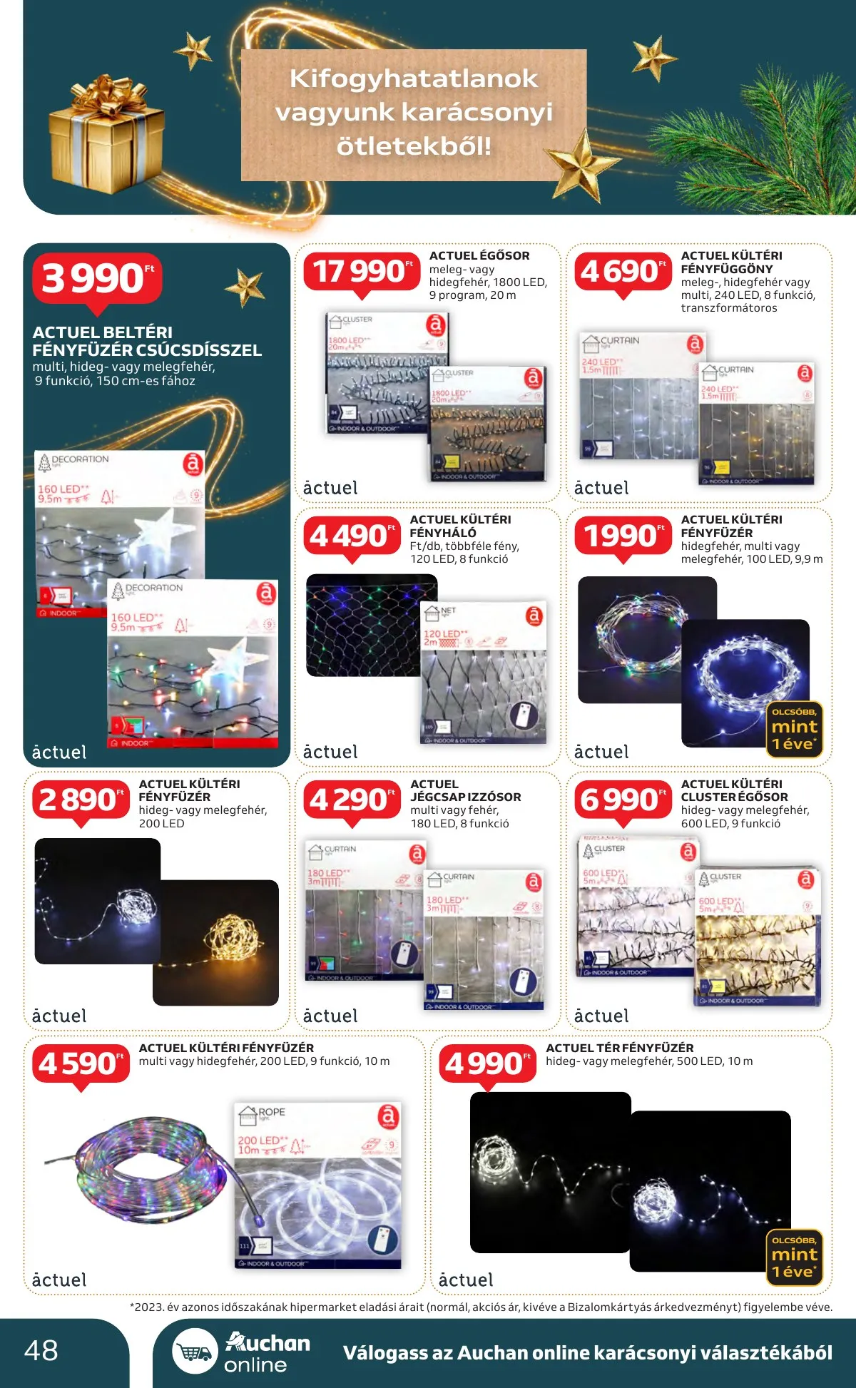 Auchan akciós újság Hipermarket 11.21–11.27 – 48. oldal
