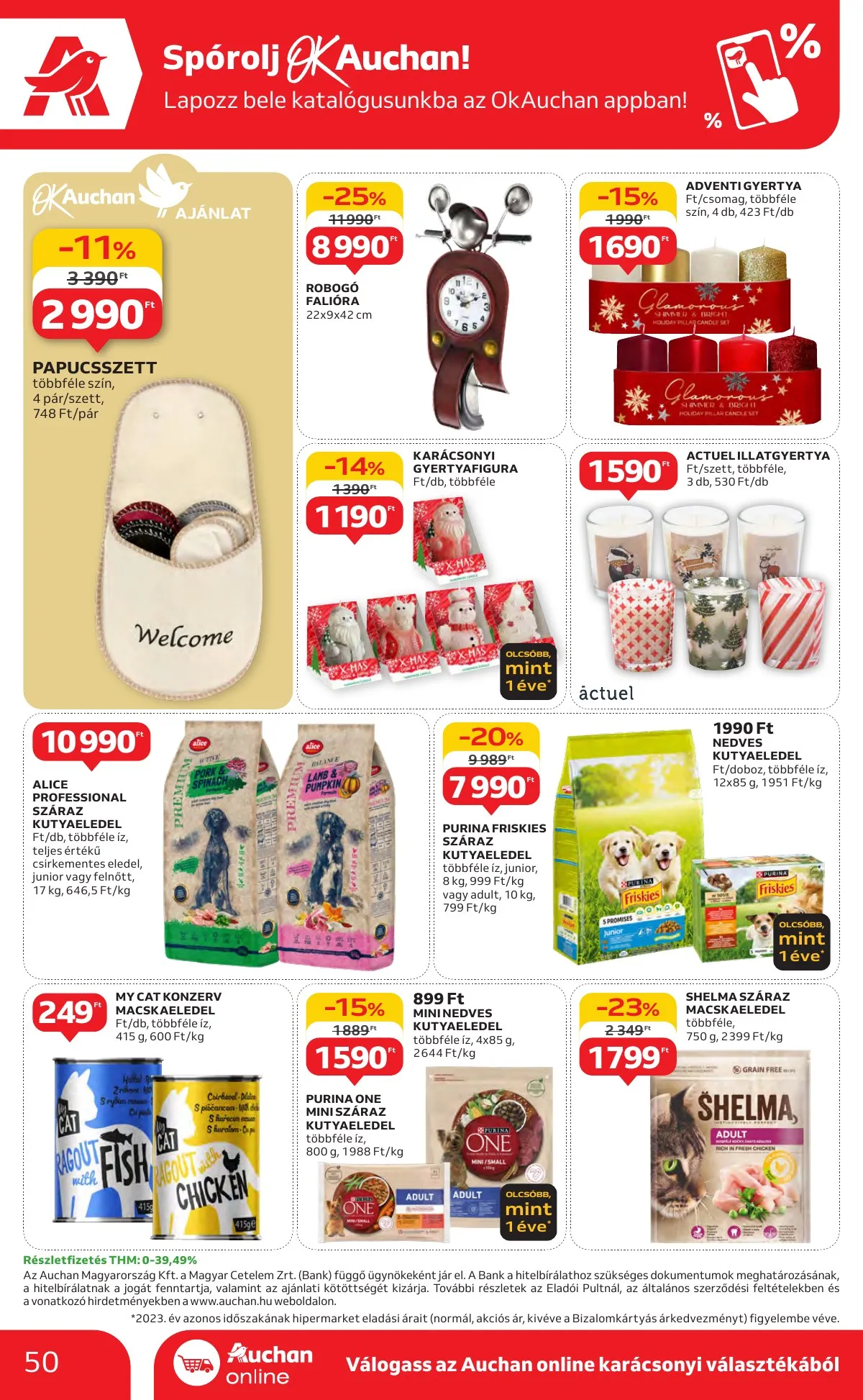 Auchan akciós újság Hipermarket 11.21–11.27 – 50. oldal