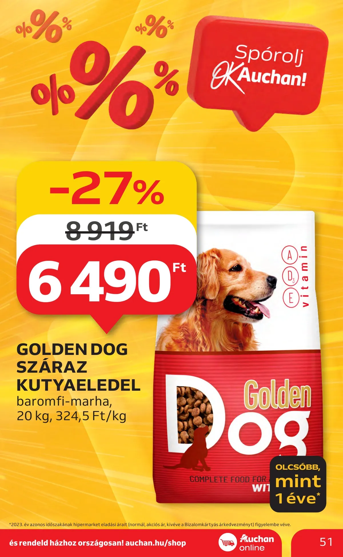 Auchan akciós újság Hipermarket 11.21–11.27 – 51. oldal