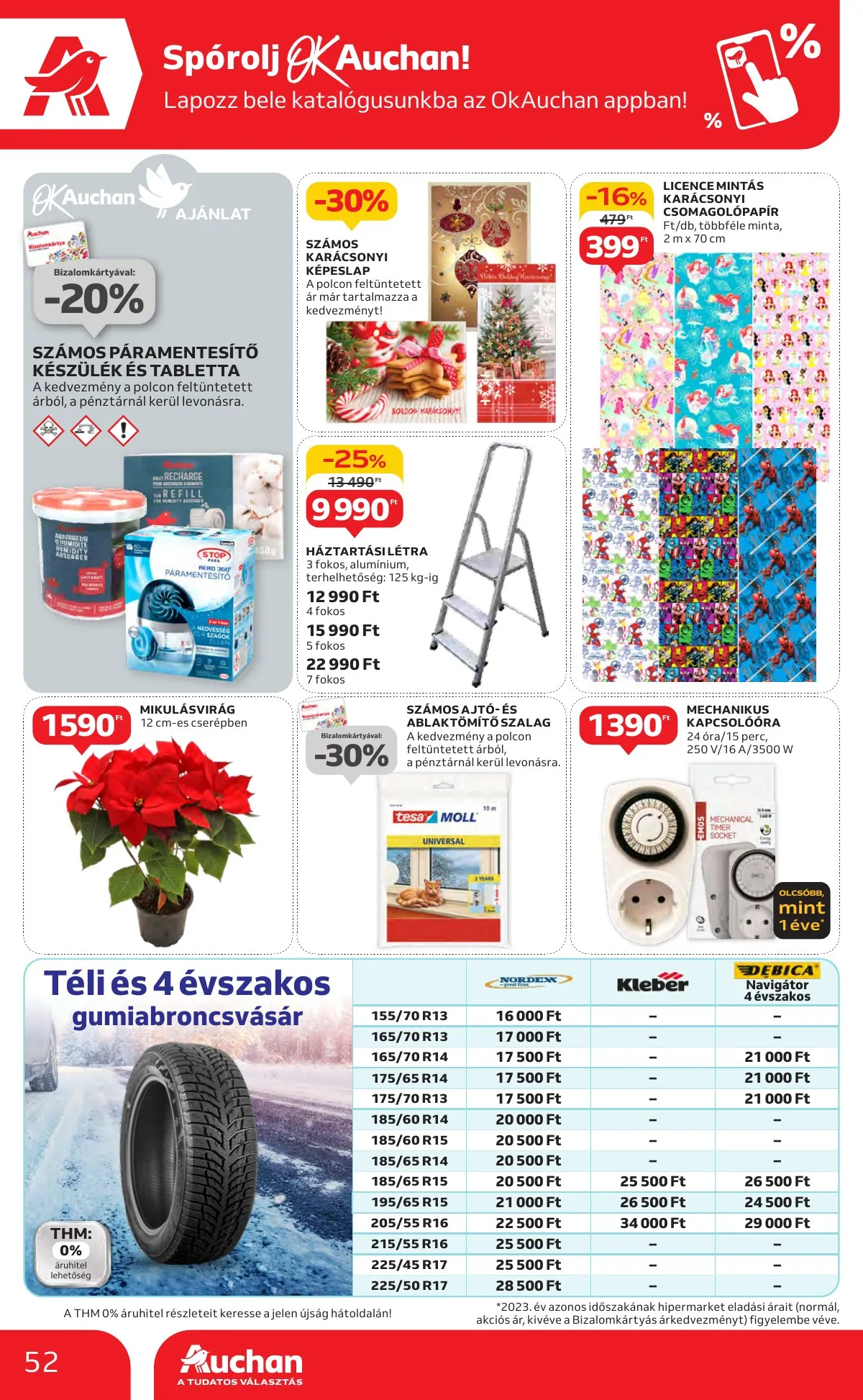 Auchan akciós újság Hipermarket 11.21–11.27 – 52. oldal
