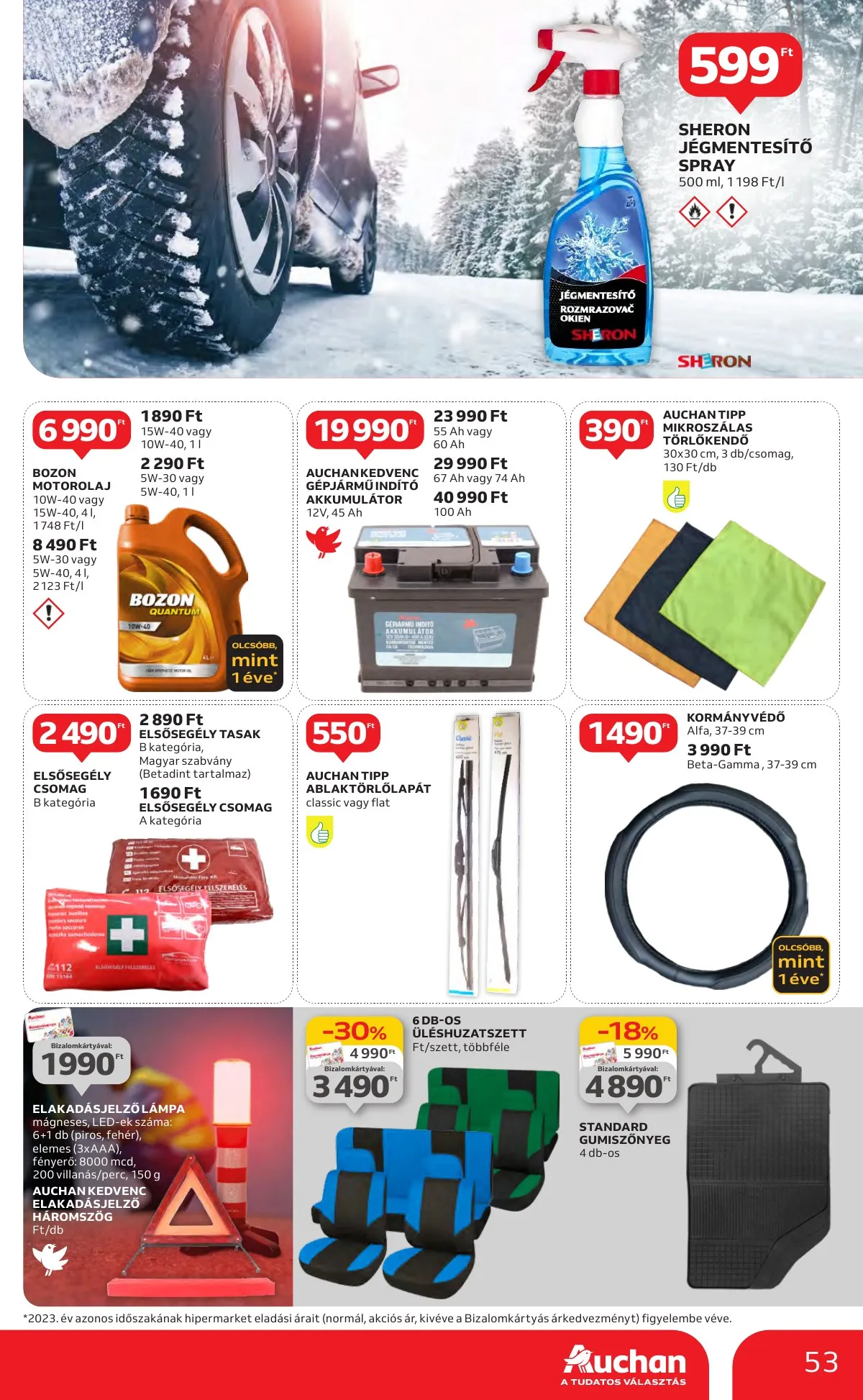 Auchan akciós újság Hipermarket 11.21–11.27 – 53. oldal