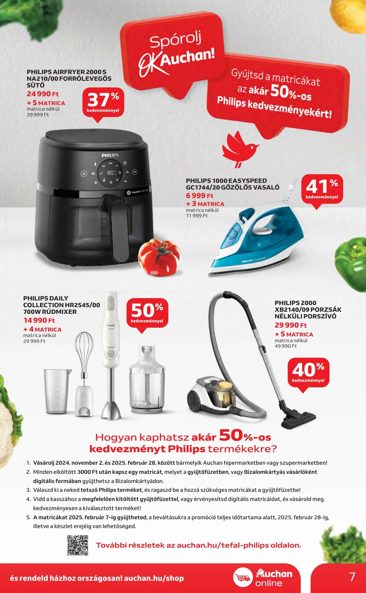 Auchan akciós újság Hipermarket 11.21–11.27 – 7. oldal