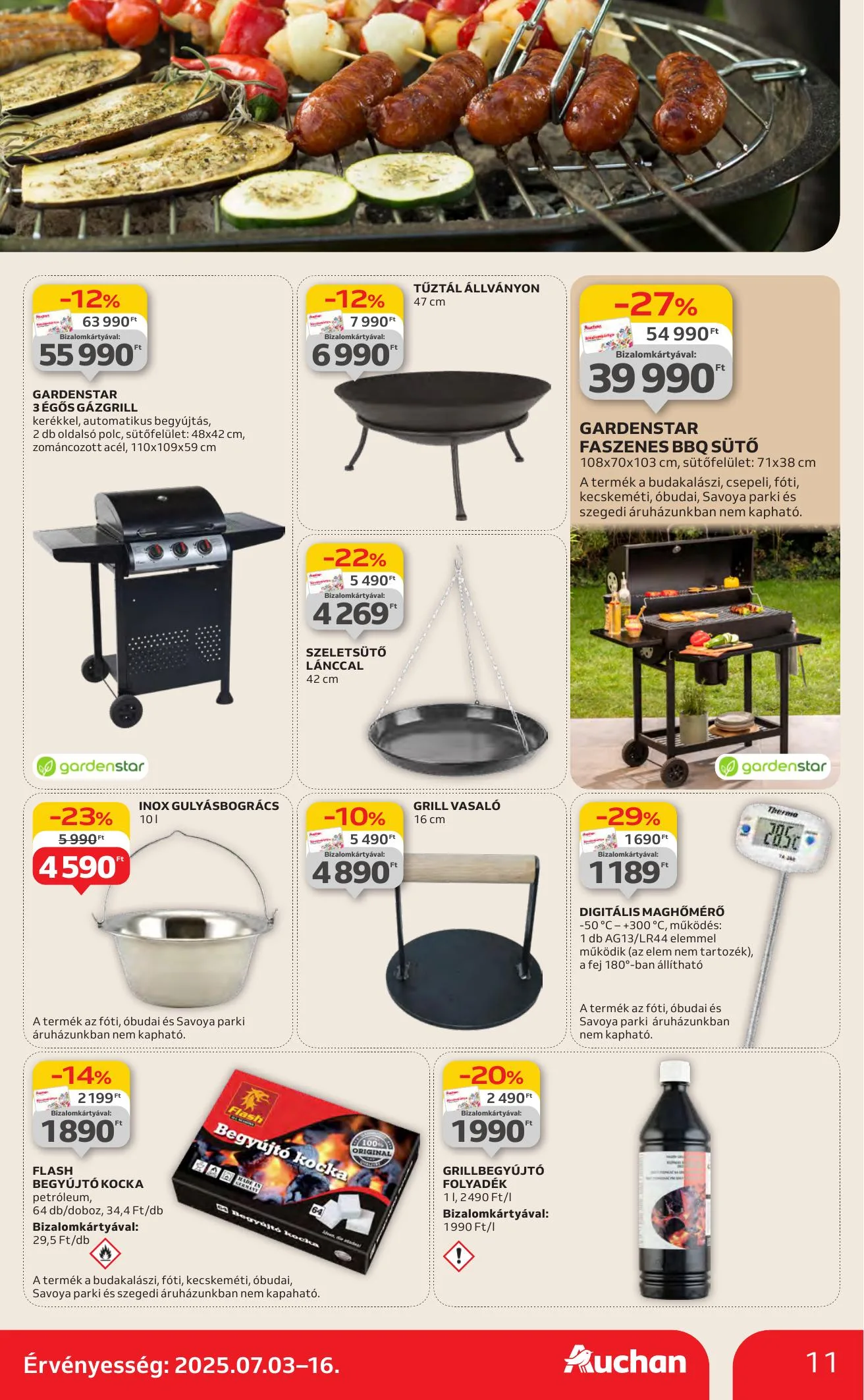 Auchan akciós újság Hipermarket 07.03–07.09 – 11. oldal