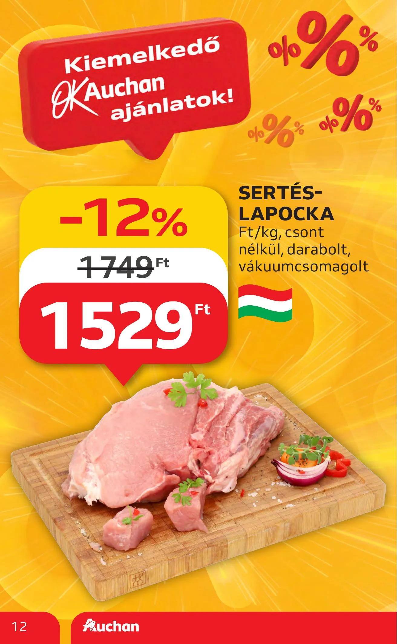 Auchan akciós újság Hipermarket 07.03–07.09 – 12. oldal