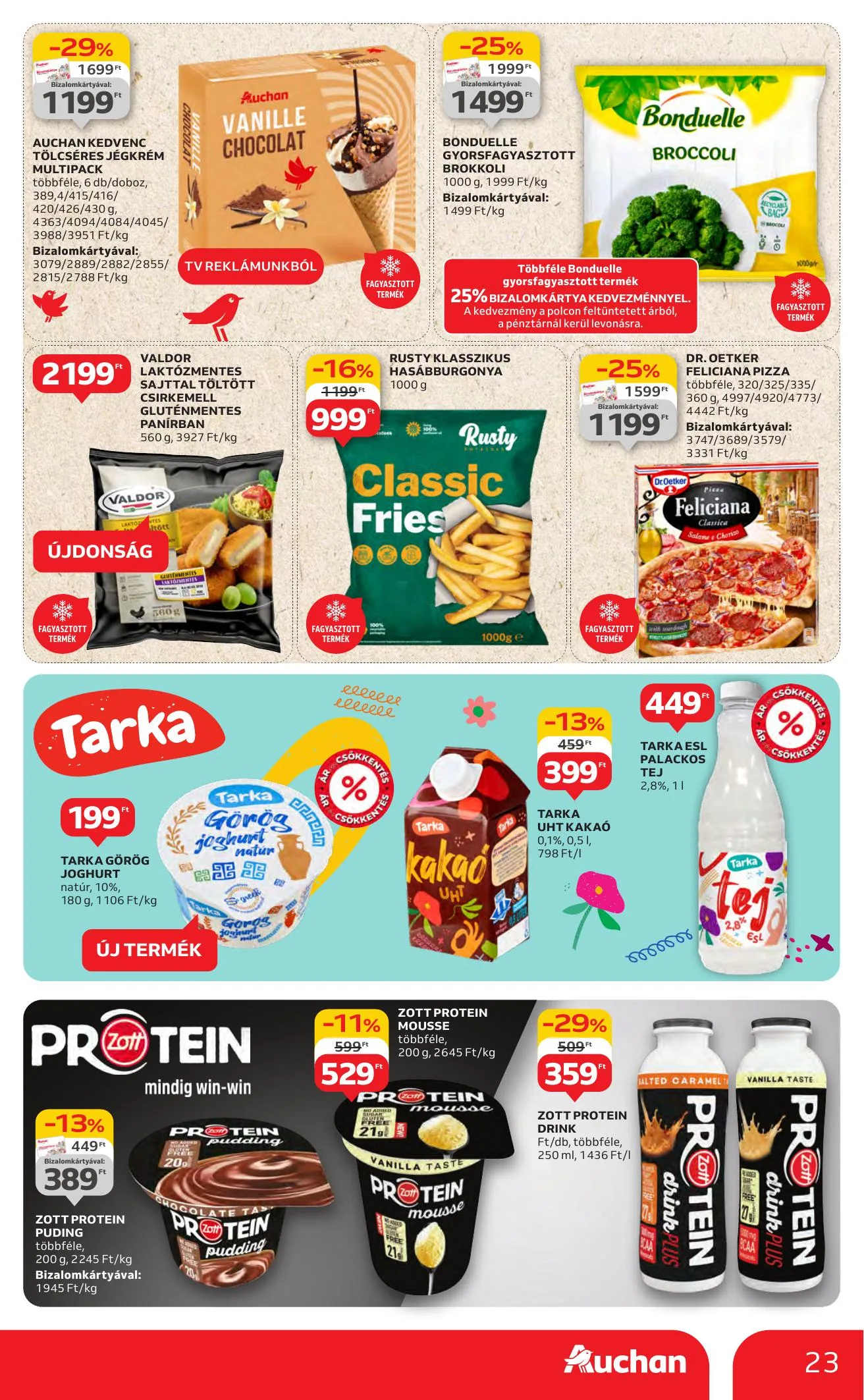 Auchan akciós újság Hipermarket 07.03–07.09 – 23. oldal
