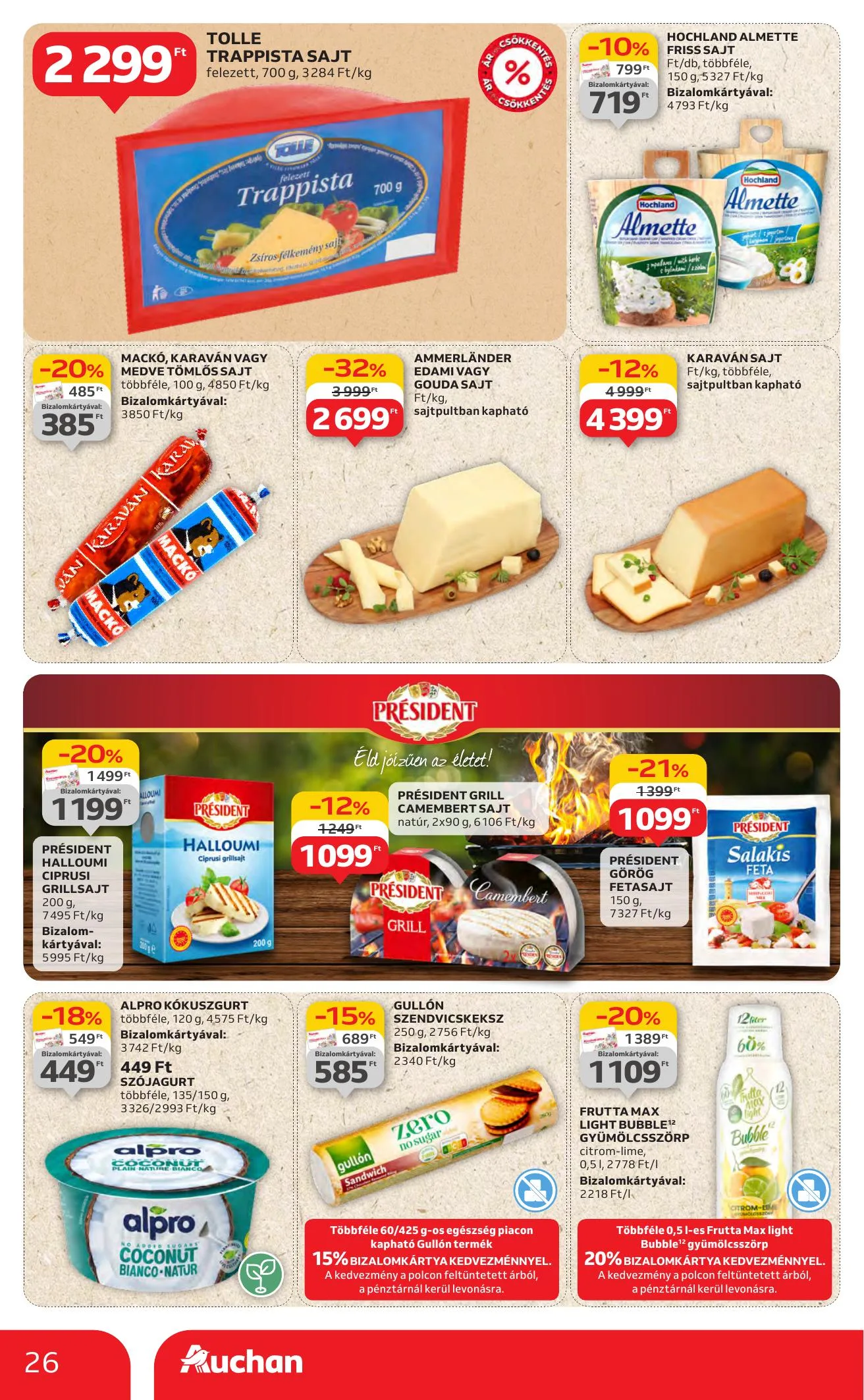 Auchan akciós újság Hipermarket 07.03–07.09 – 26. oldal