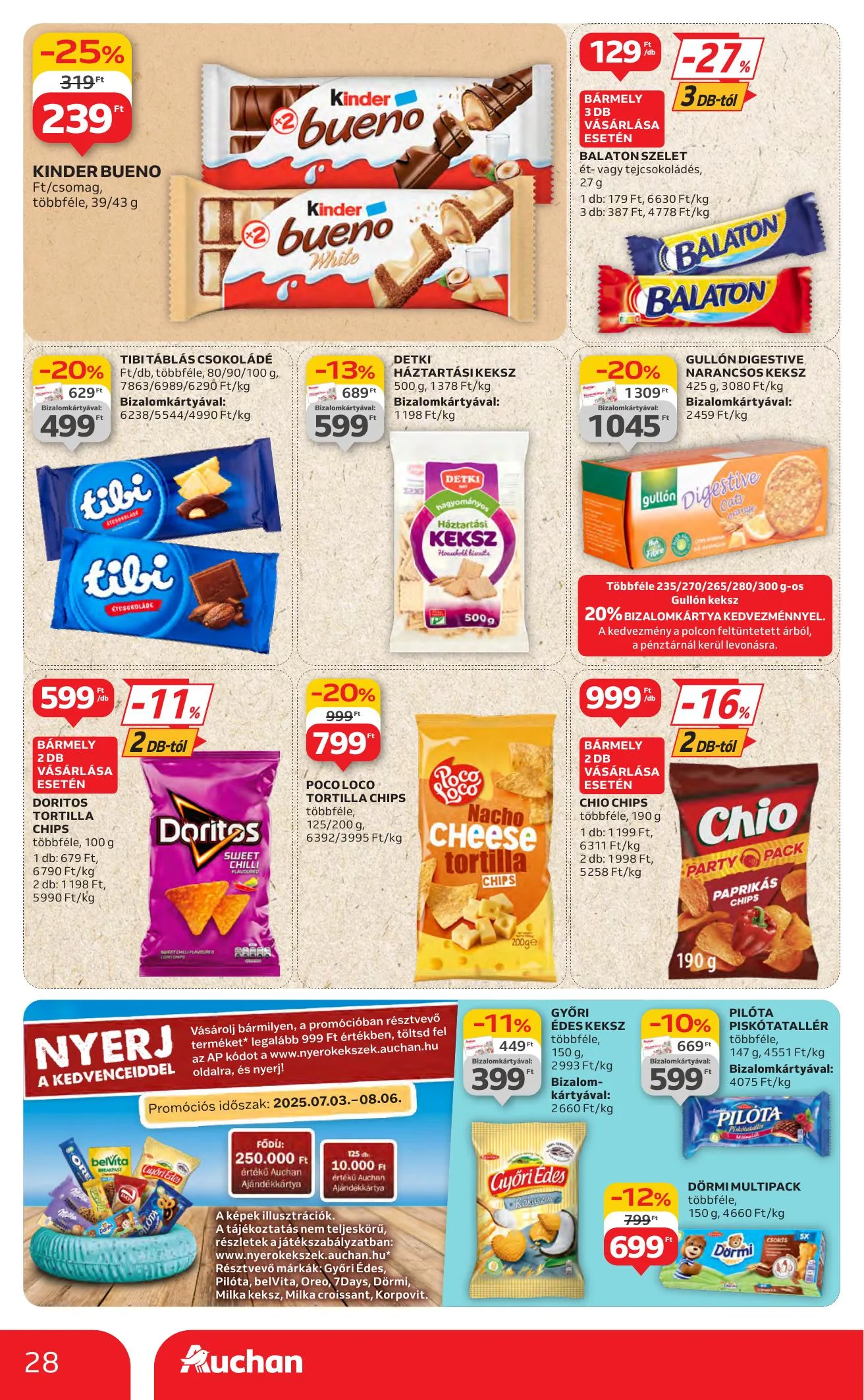 Auchan akciós újság Hipermarket 07.03–07.09 – 28. oldal