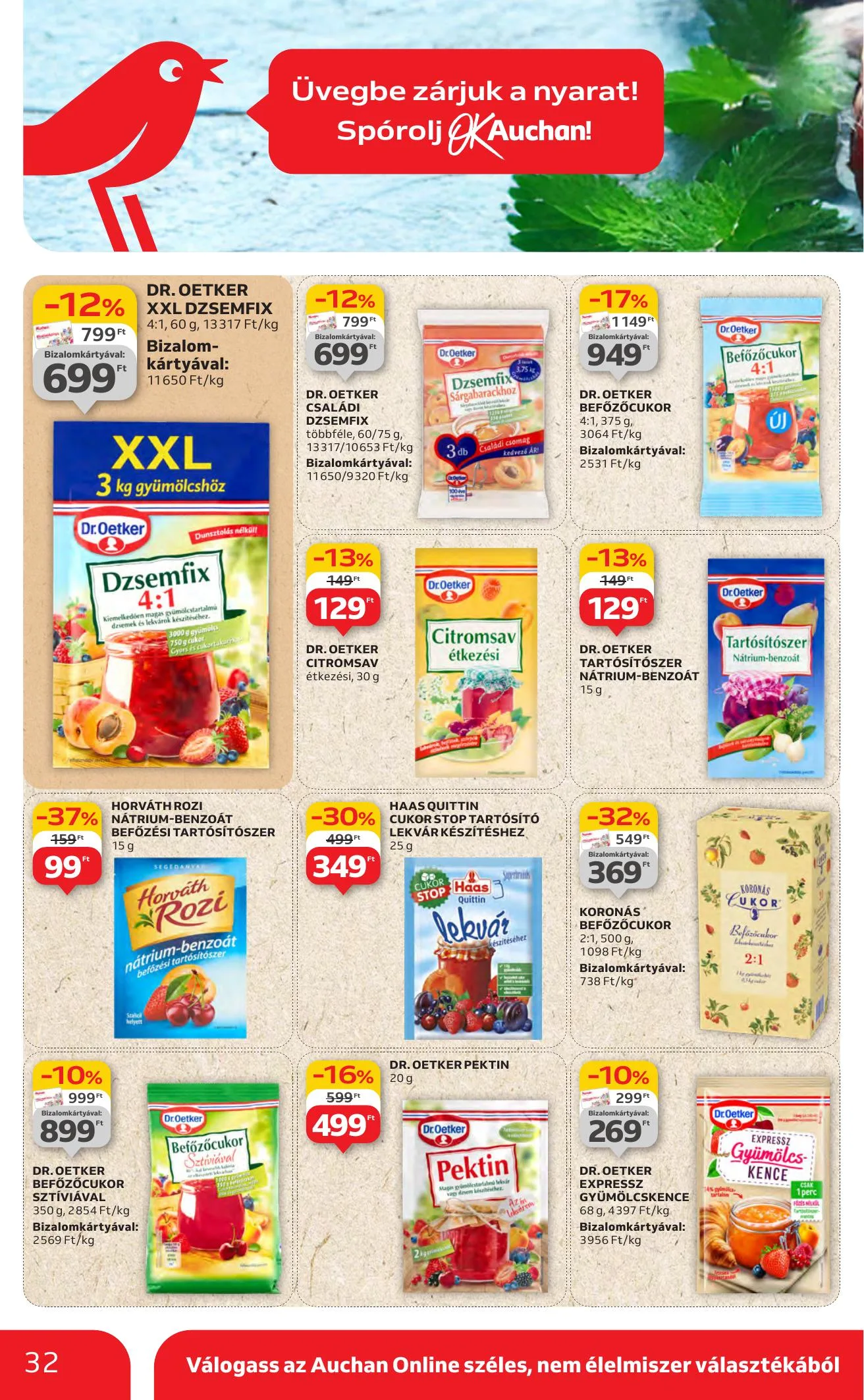 Auchan akciós újság Hipermarket 07.03–07.09 – 32. oldal