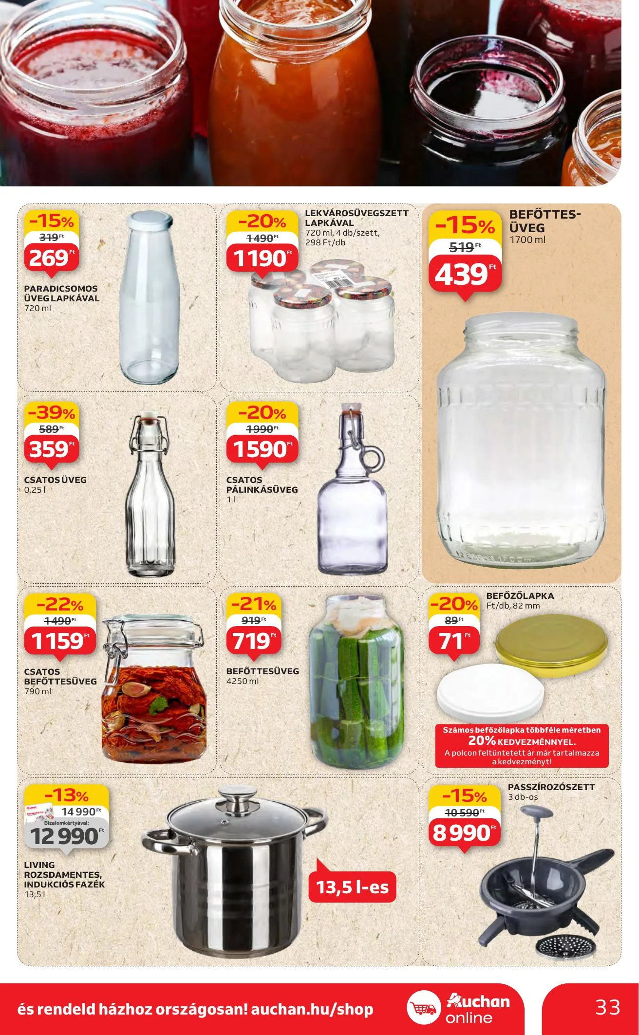 Auchan akciós újság Hipermarket 07.03–07.09 – 33. oldal