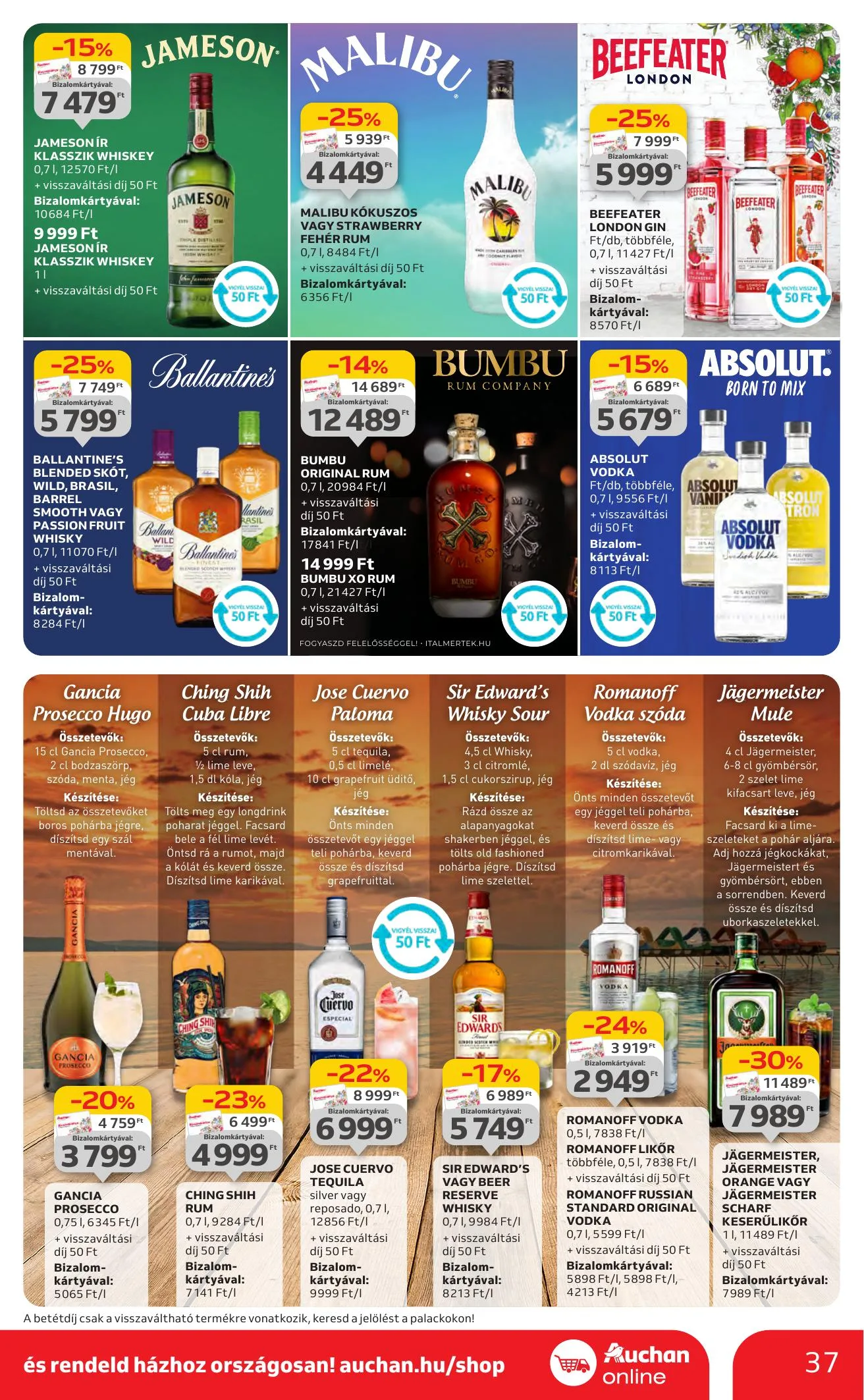Auchan akciós újság Hipermarket 07.03–07.09 – 37. oldal