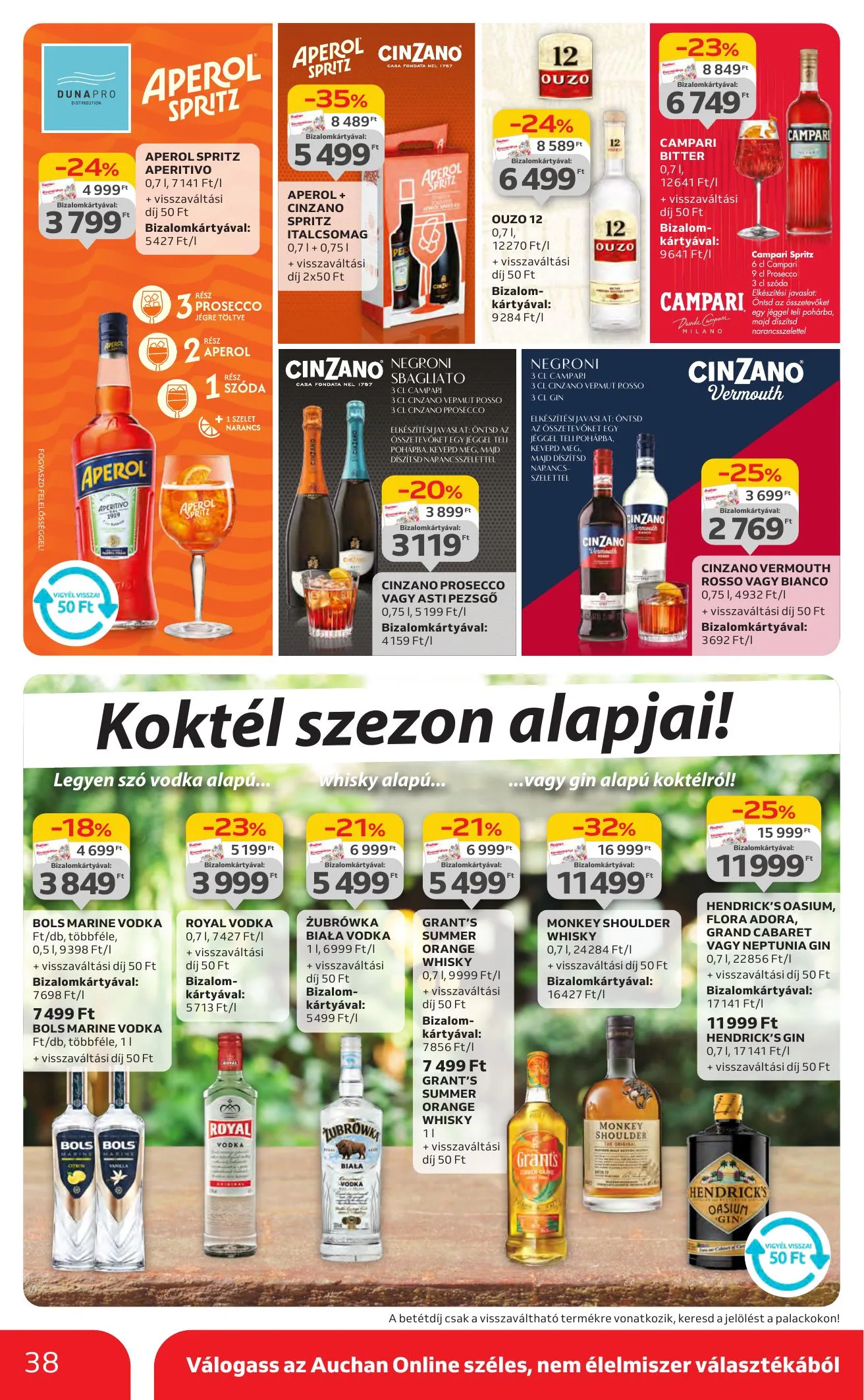Auchan akciós újság Hipermarket 07.03–07.09 – 38. oldal
