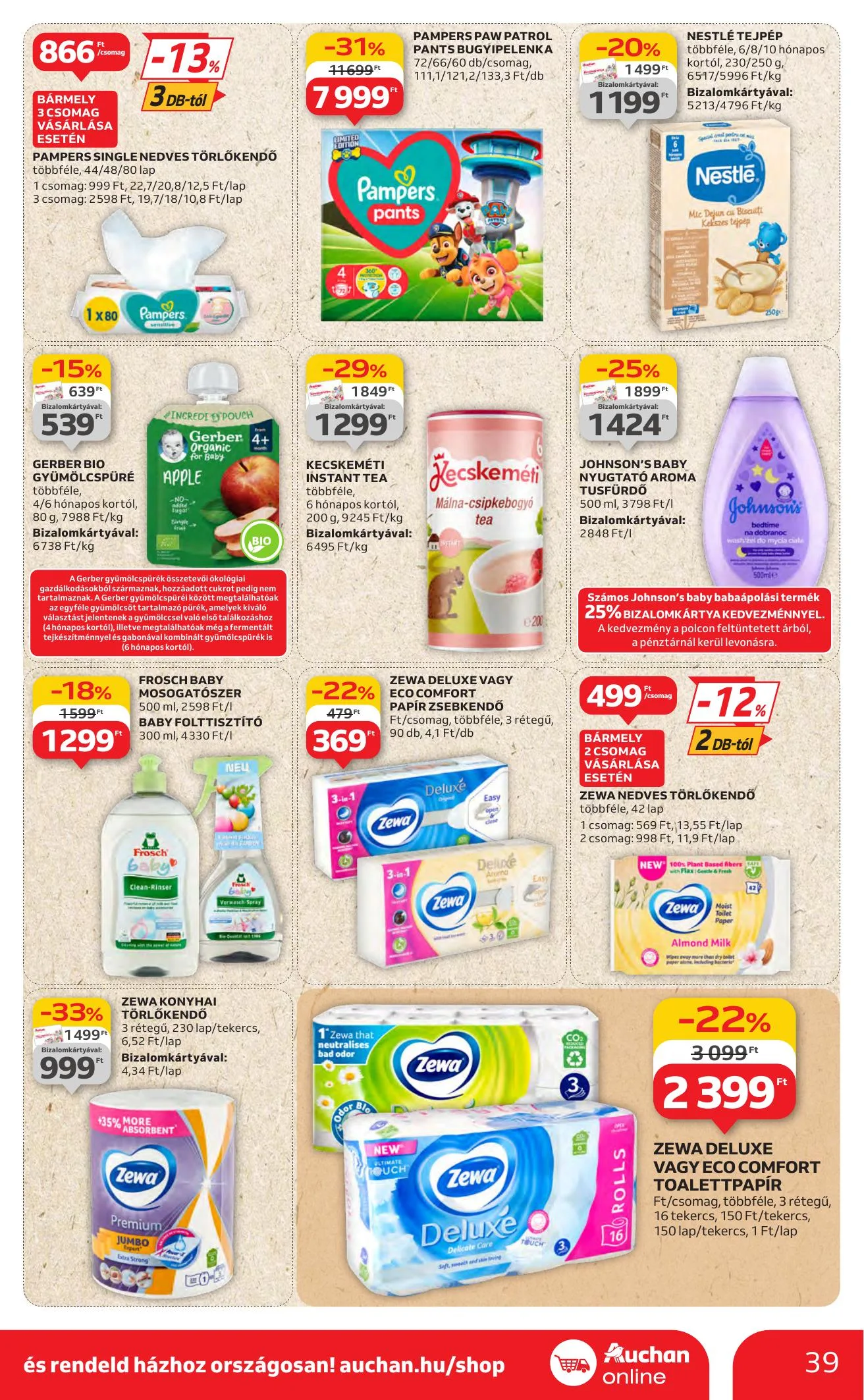 Auchan akciós újság Hipermarket 07.03–07.09 – 39. oldal
