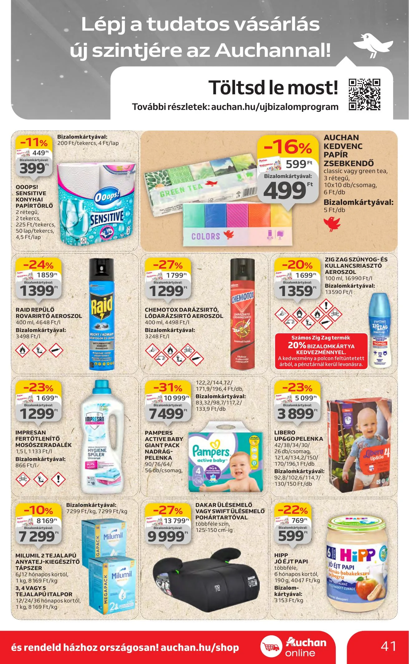 Auchan akciós újság Hipermarket 07.03–07.09 – 41. oldal